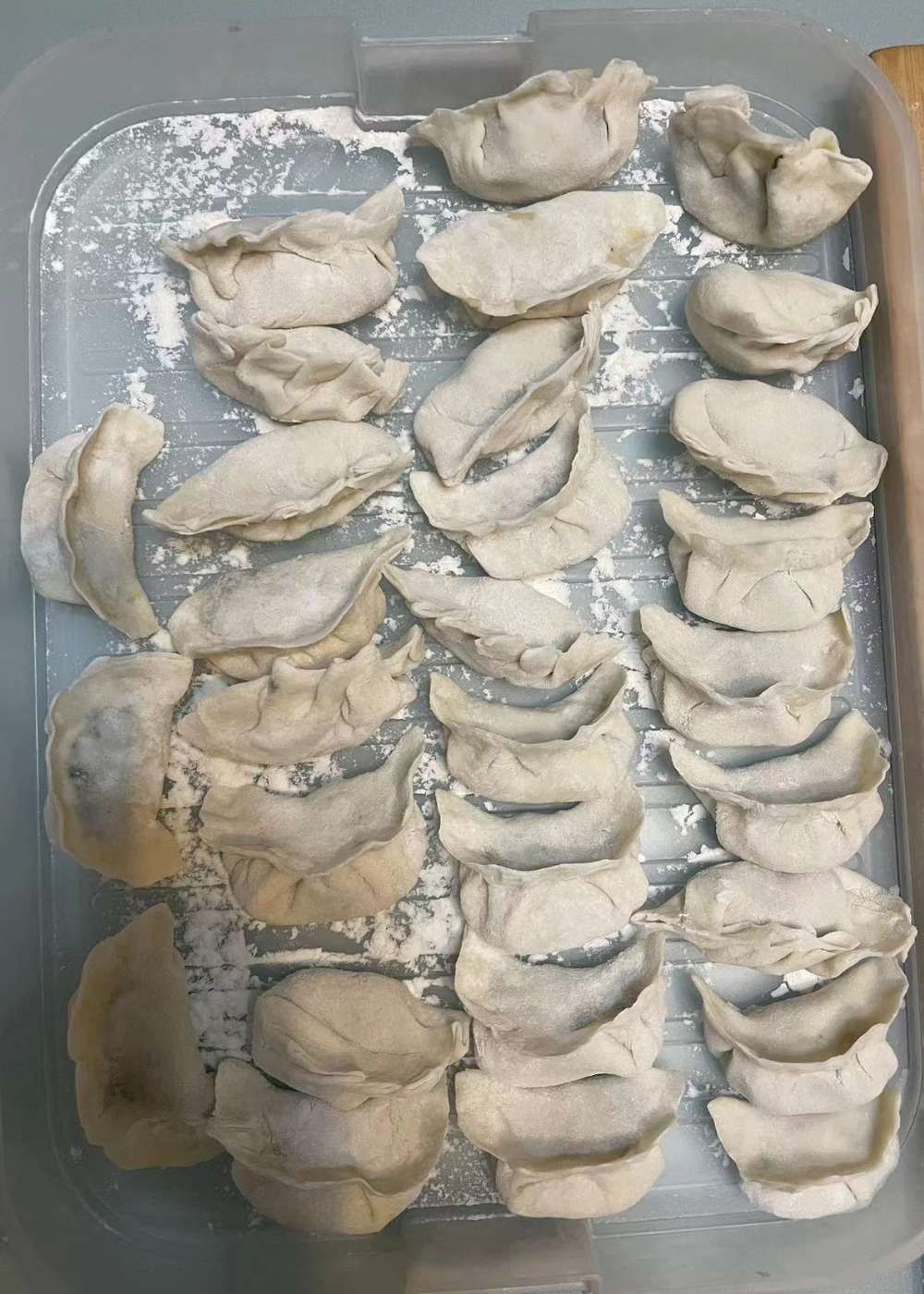I made dumplings