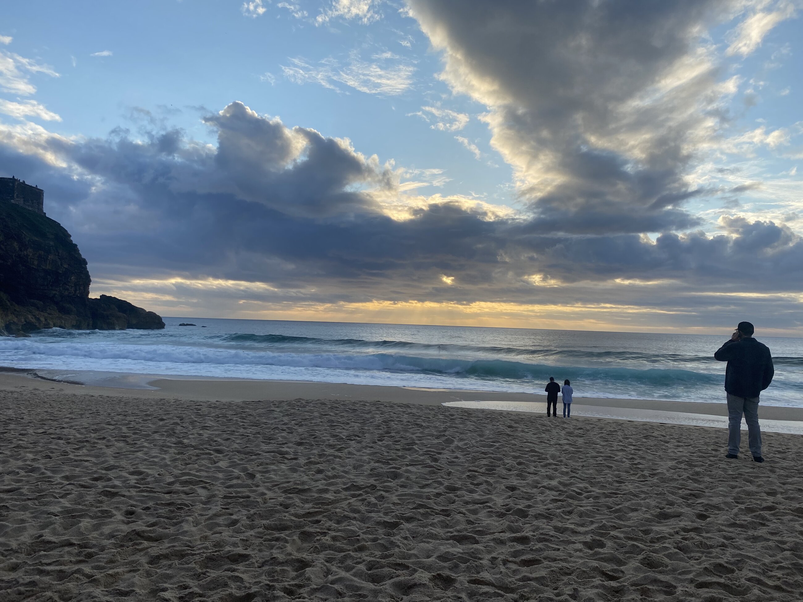 Sunset at Nazare