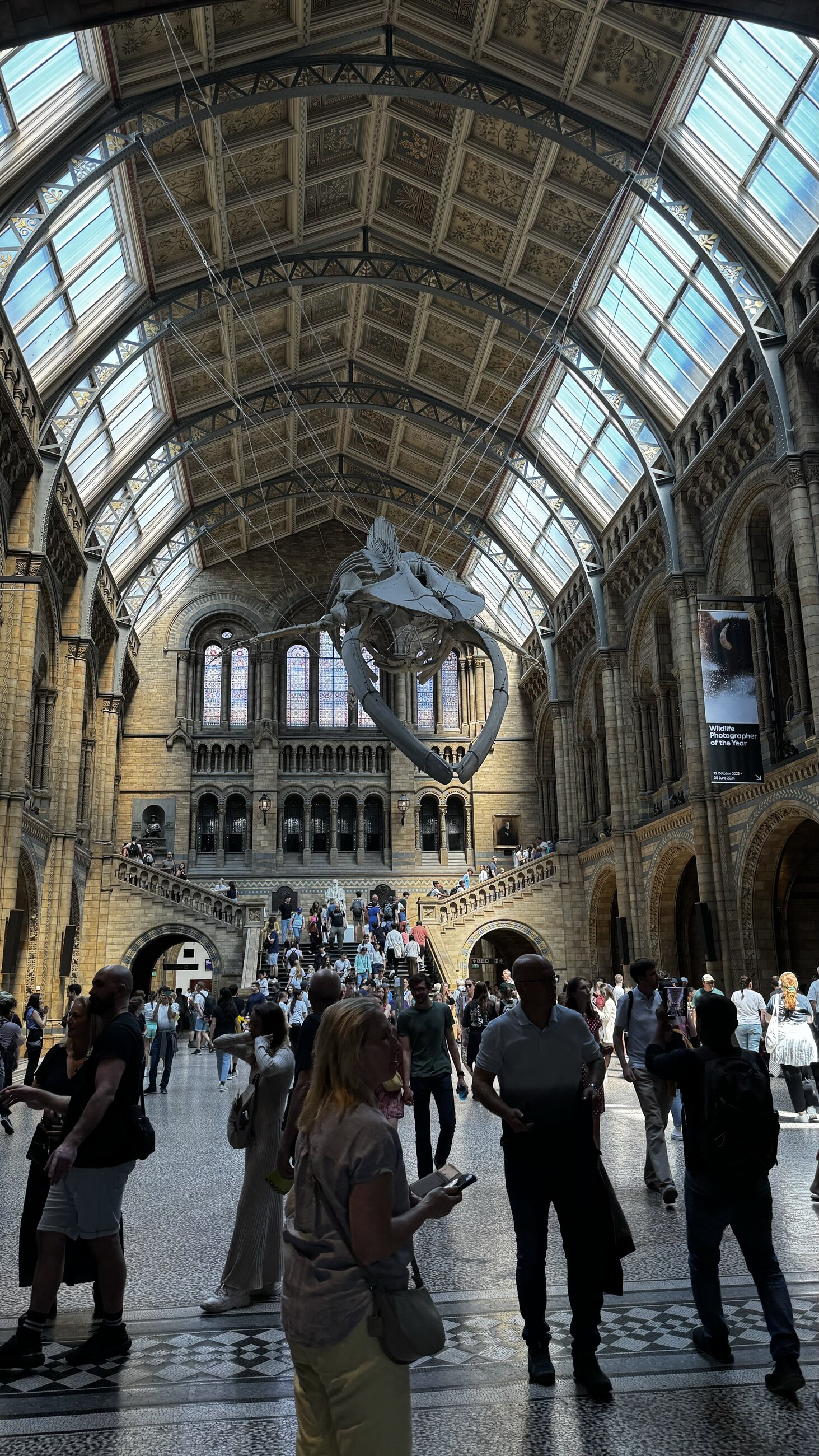 Went to the Natural History Museum