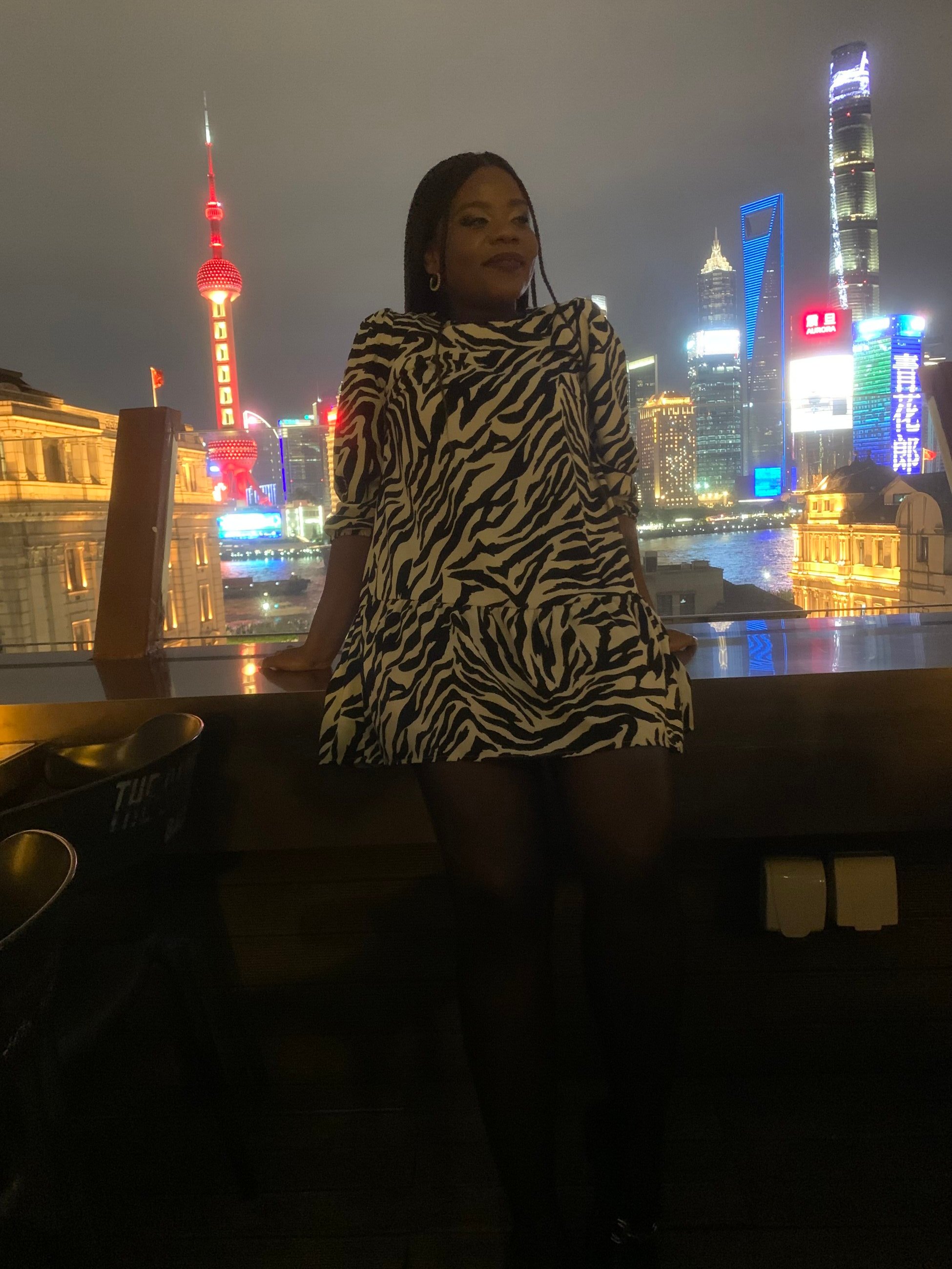 Dinner with a beautiful view🥰