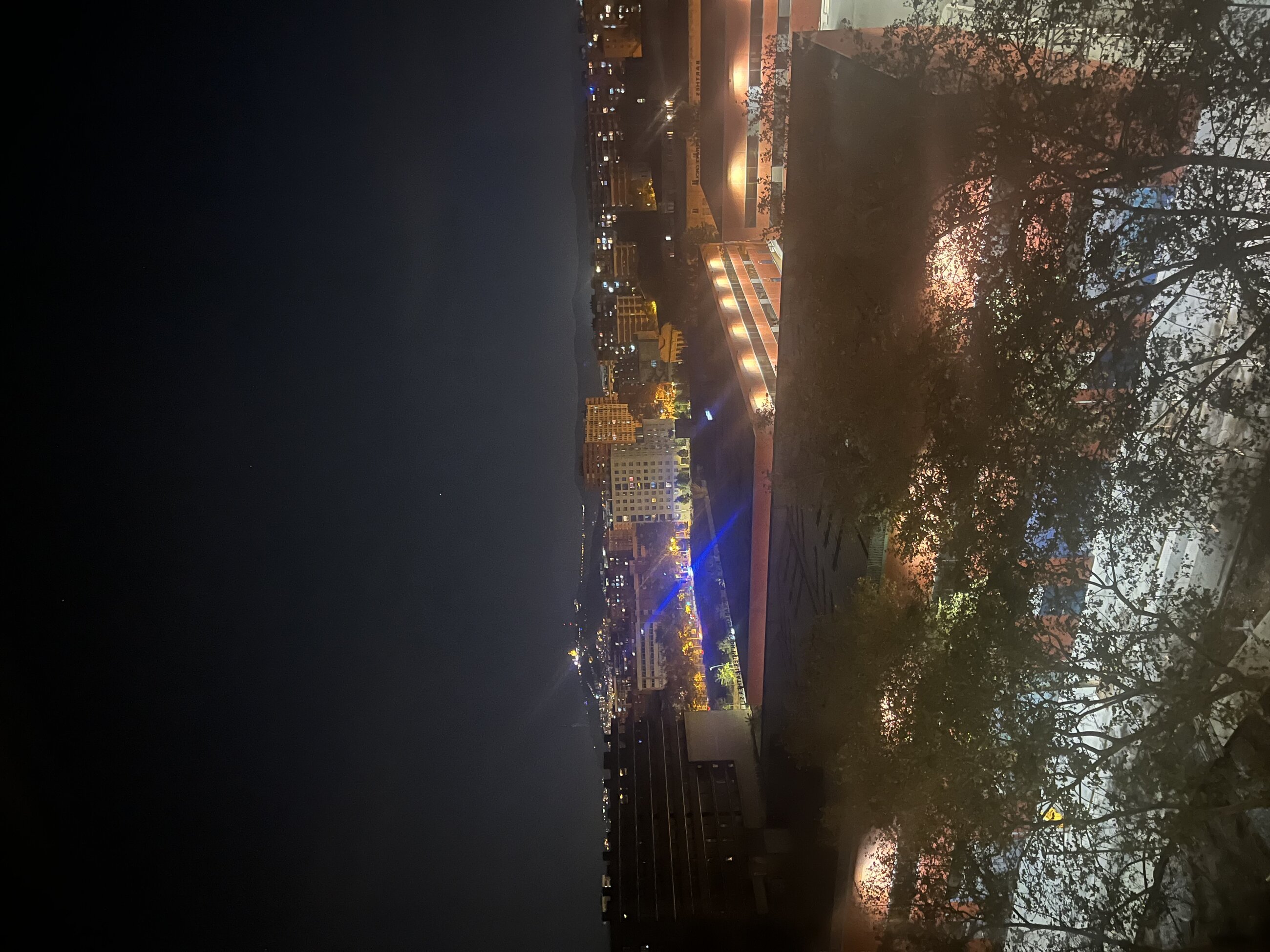 Spain at night from my room