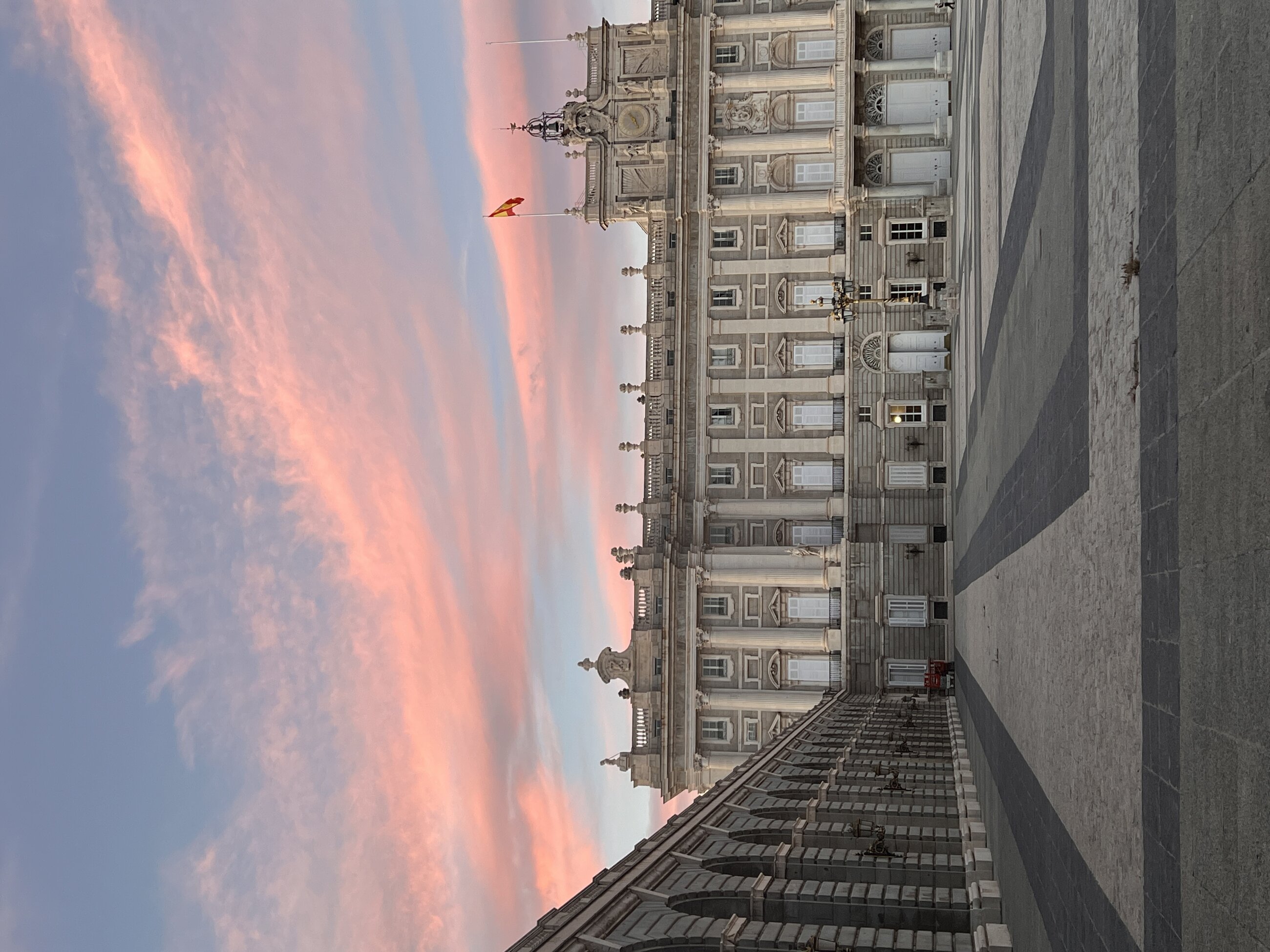 The royal palace Madrid