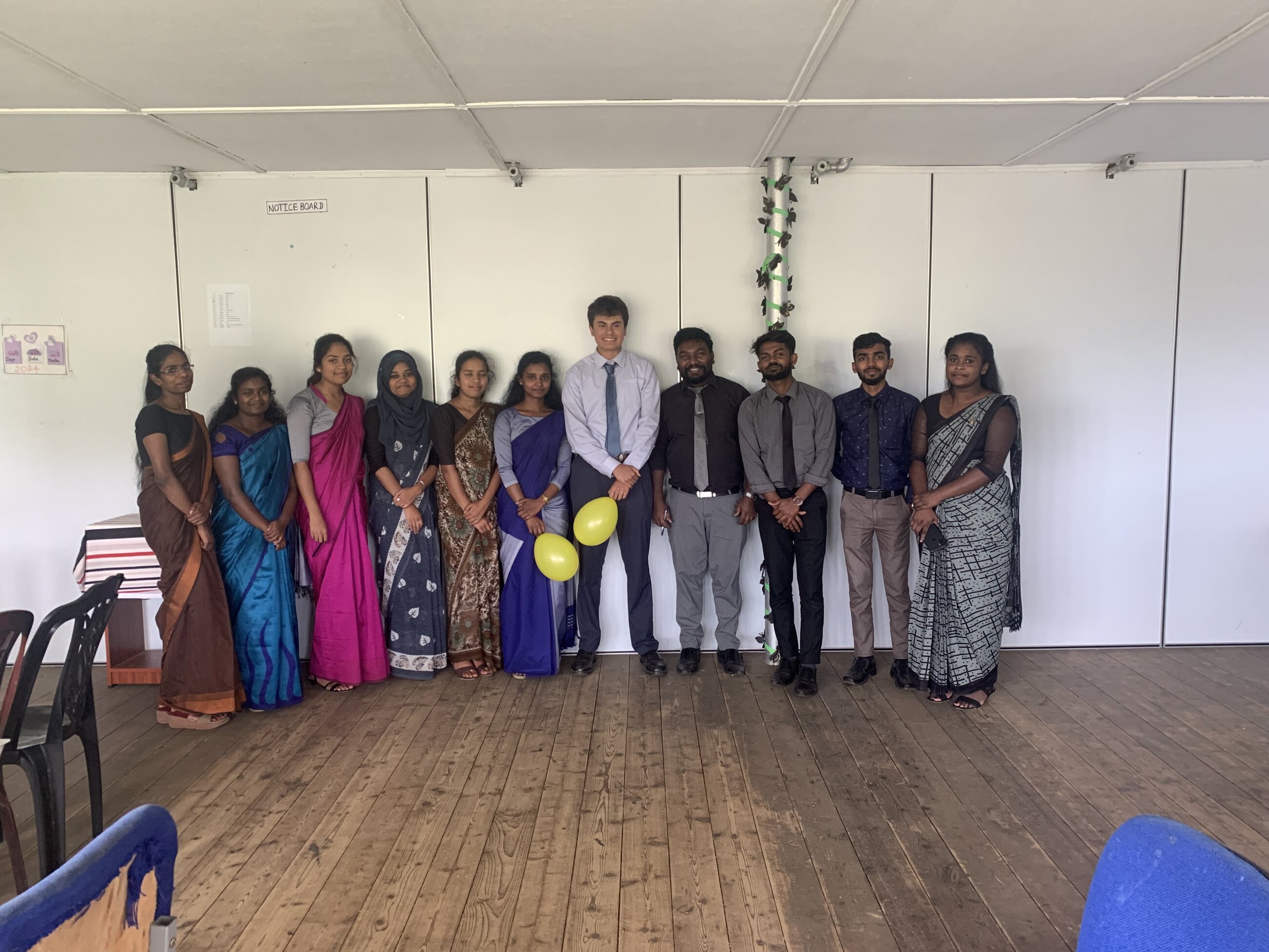 The staff at Nuwara Eliya!