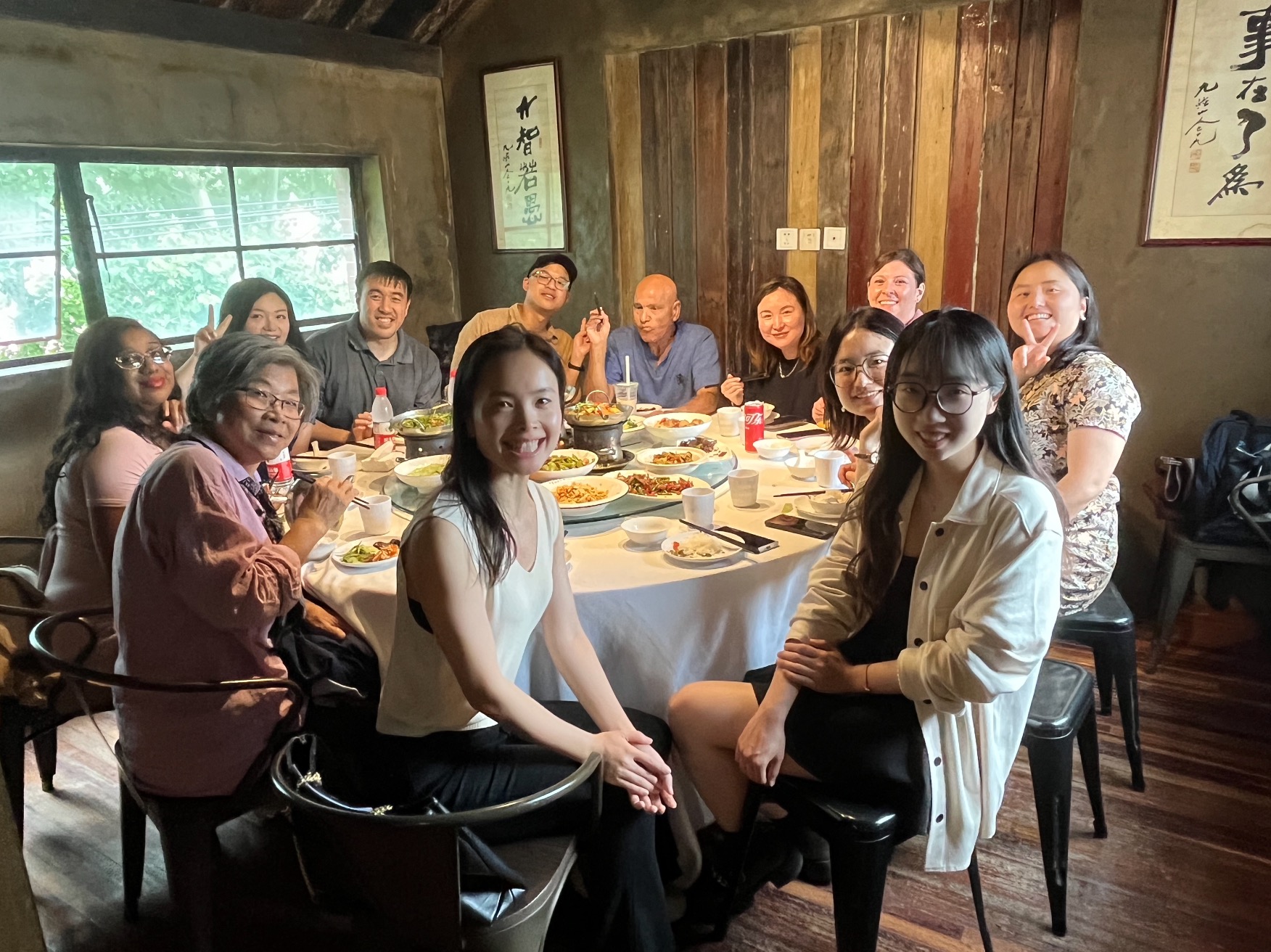 Chinese food gathering