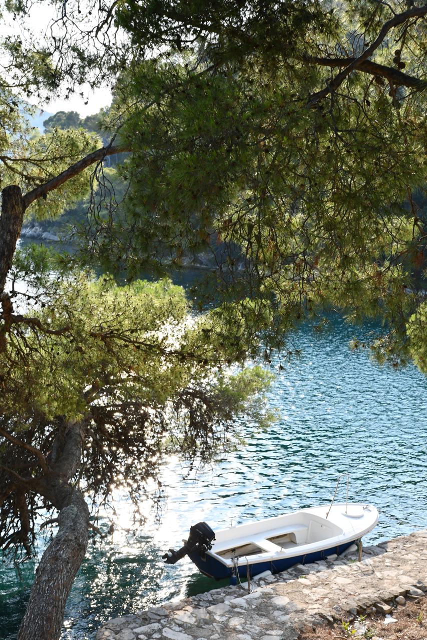 View while hiking near Dubrovnik