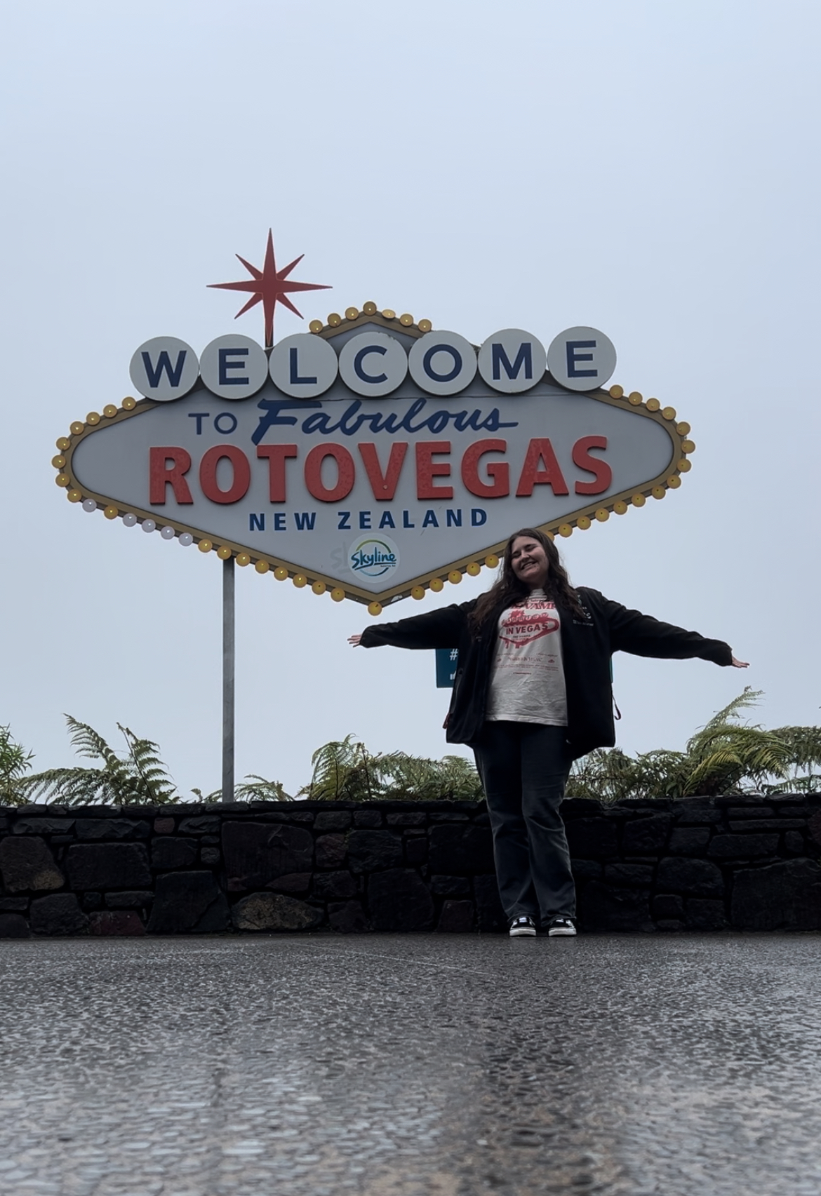 Me at Rotorua Skyline
