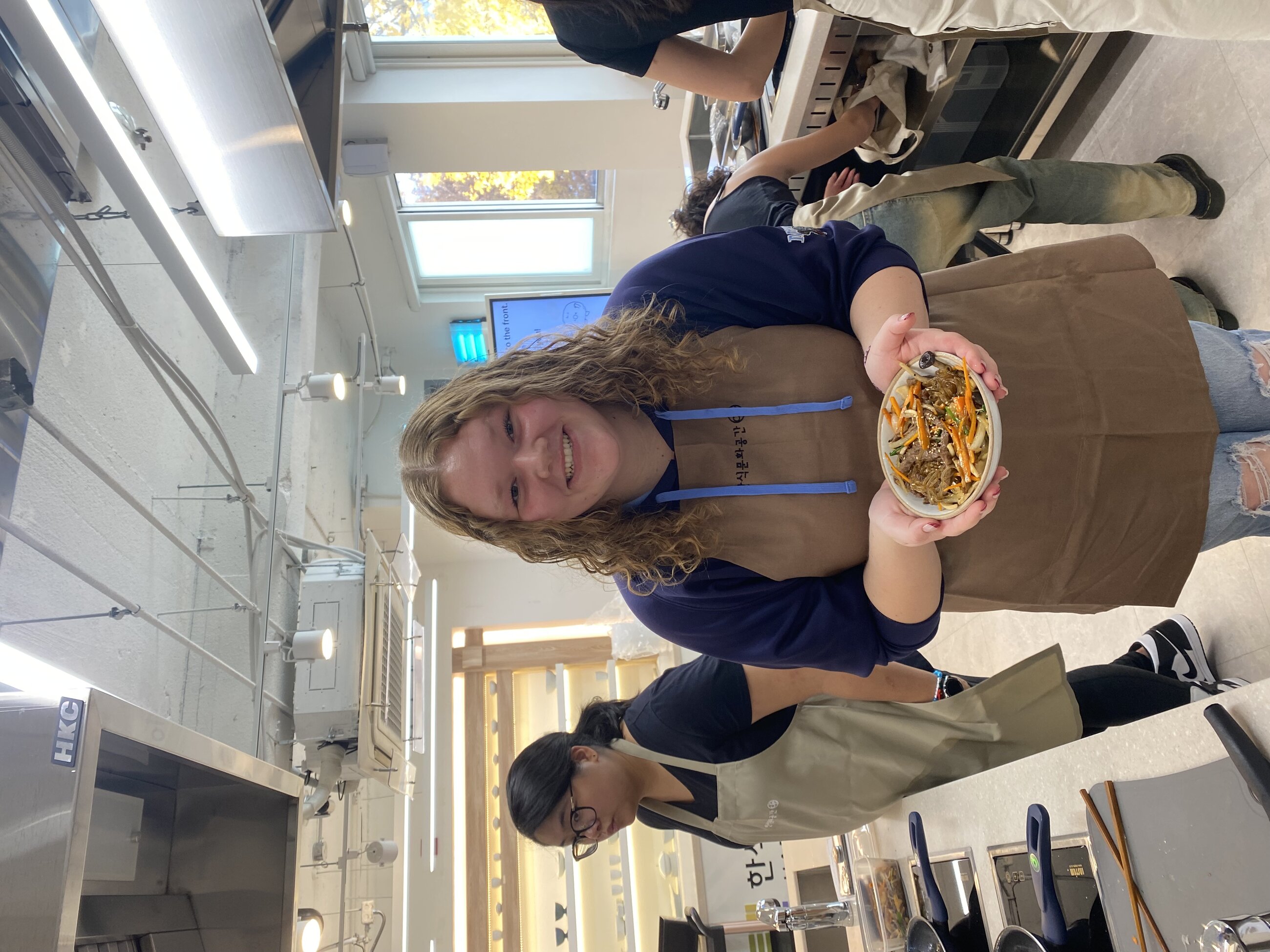 Took a Japchae cooking class