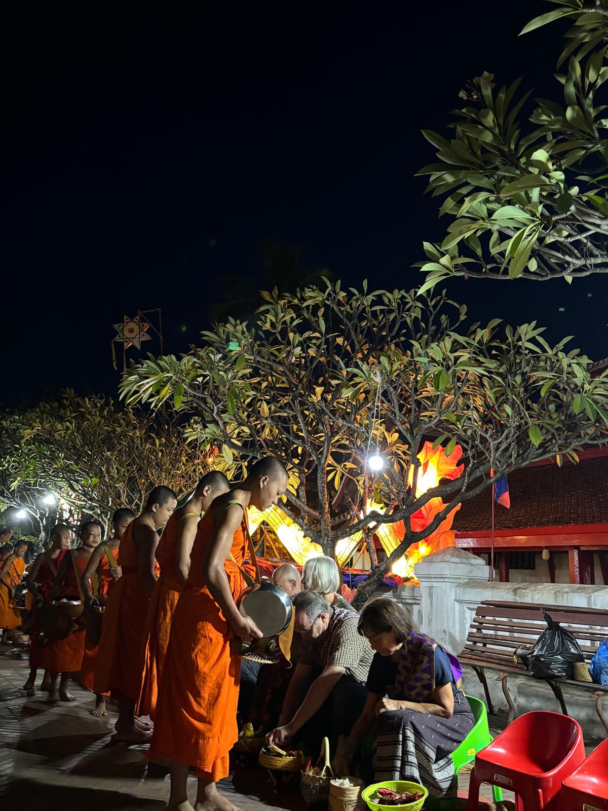 alms giving