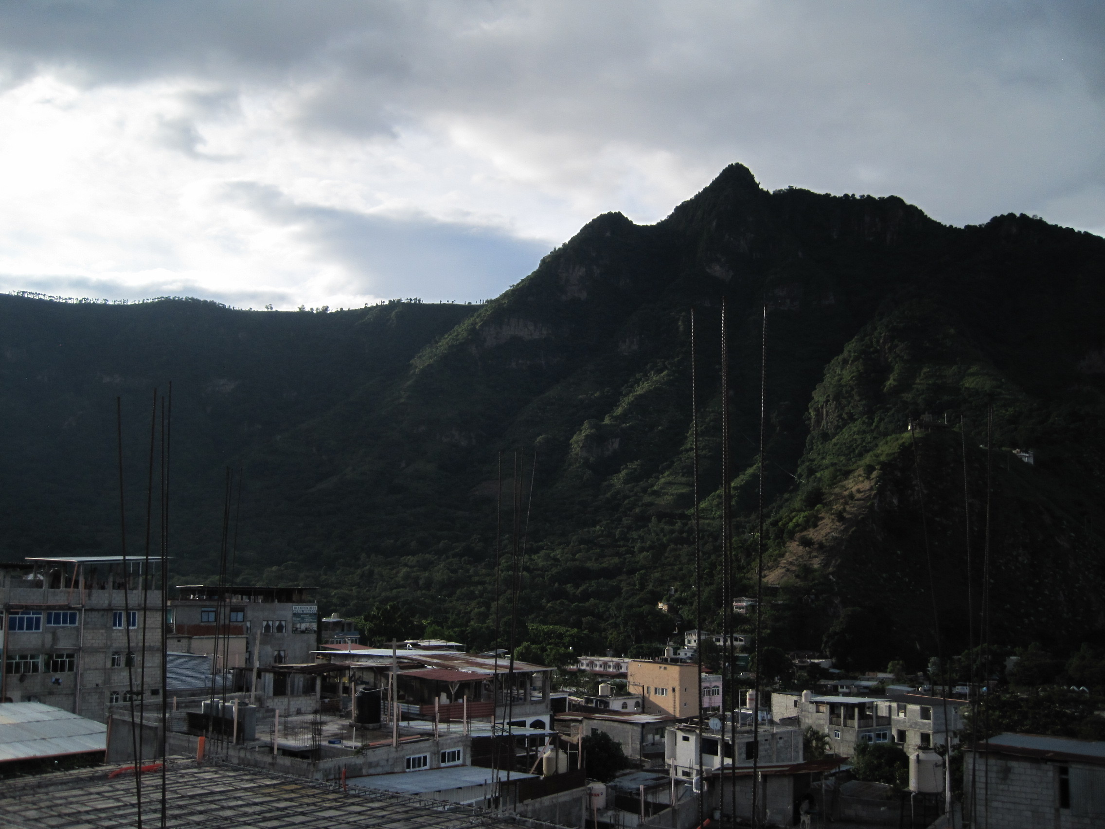 The view from my homestay!