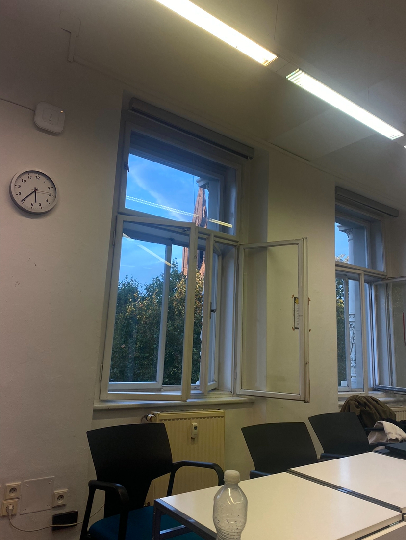 View from classroom window