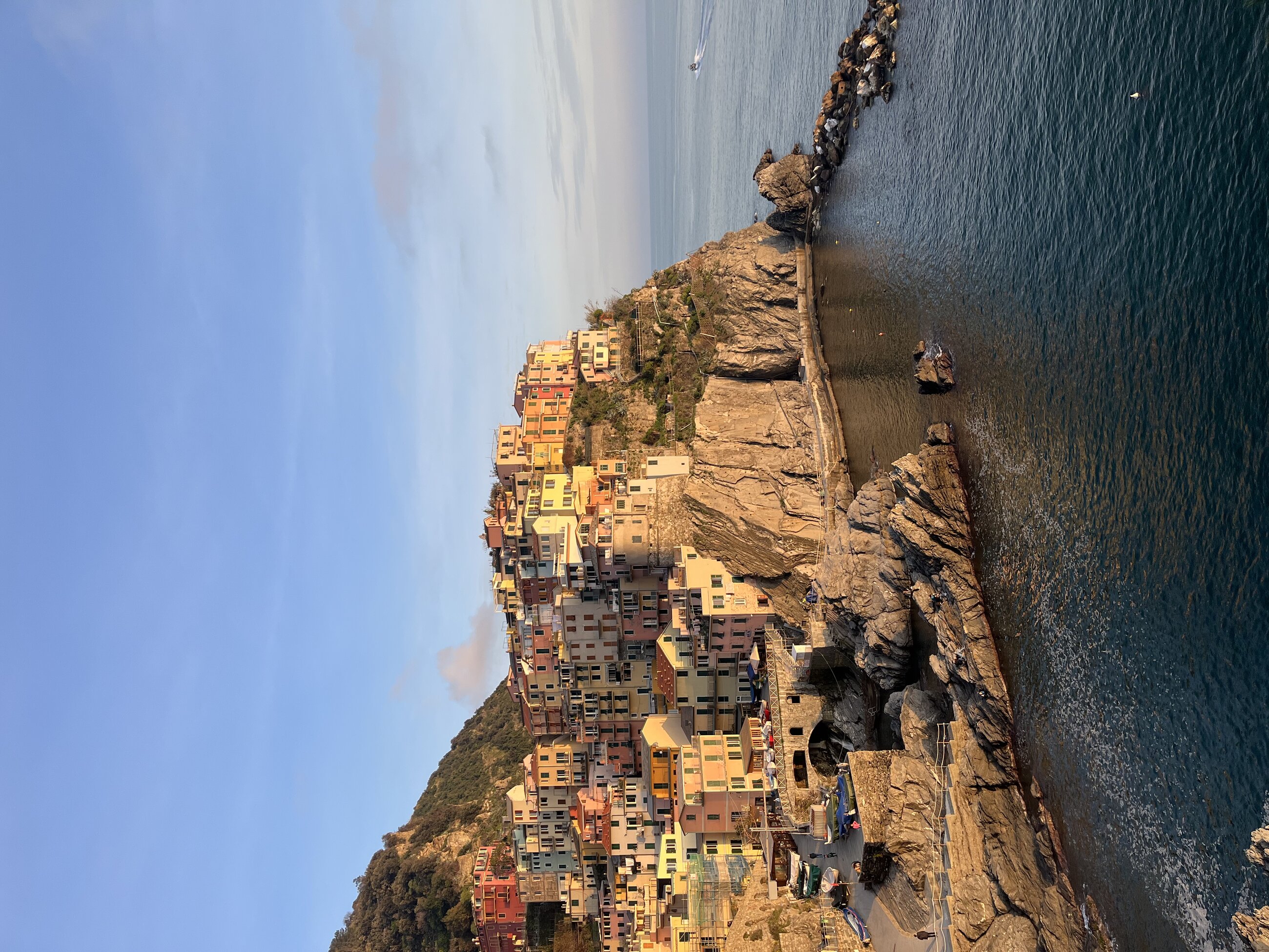 I went to Cinque Terre whenever my family came to see me. Each of the five cities were stunning and we had a blast exploring them!
