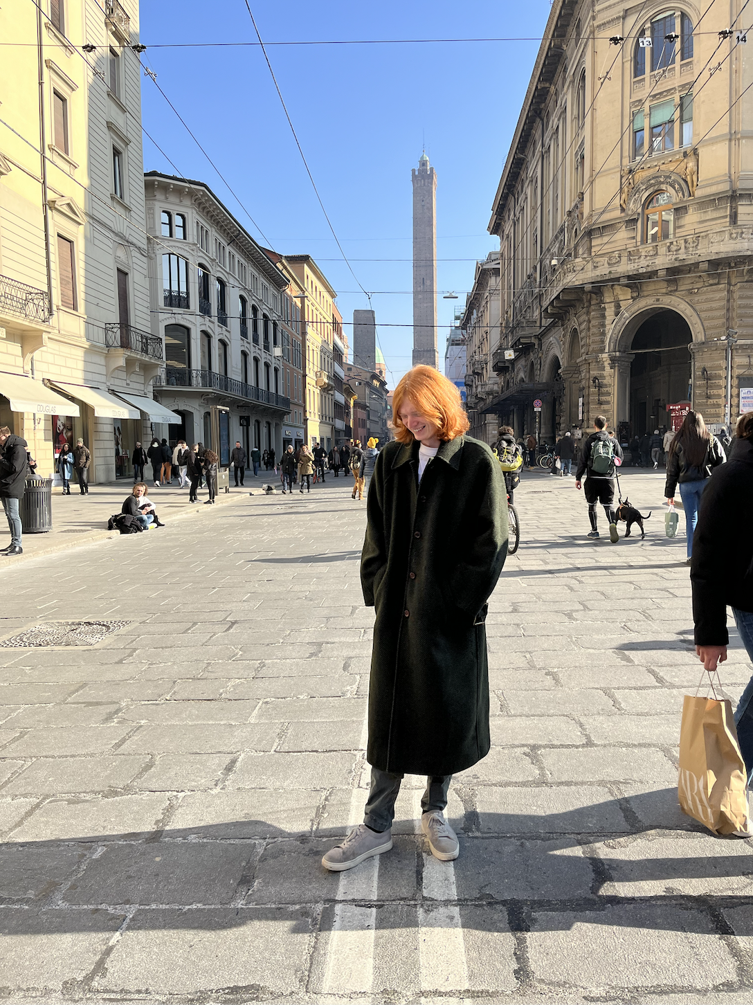 My final trip to Bologna, Italy, before flying back to the States!
