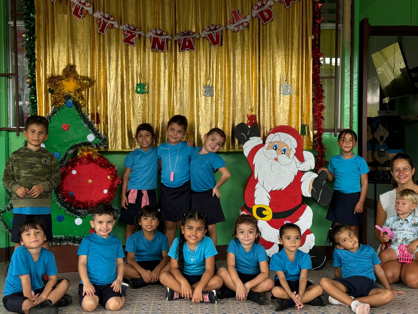 the kindergarten