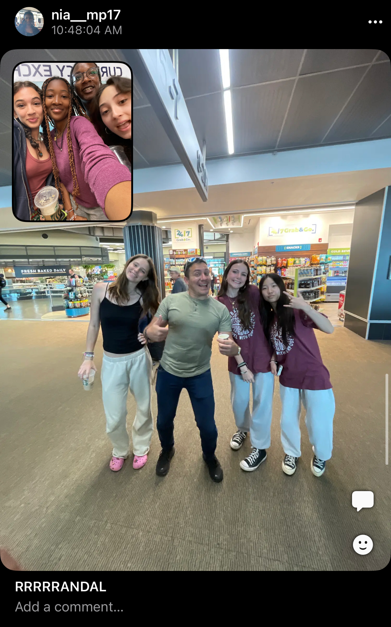 us with our favorite staff member