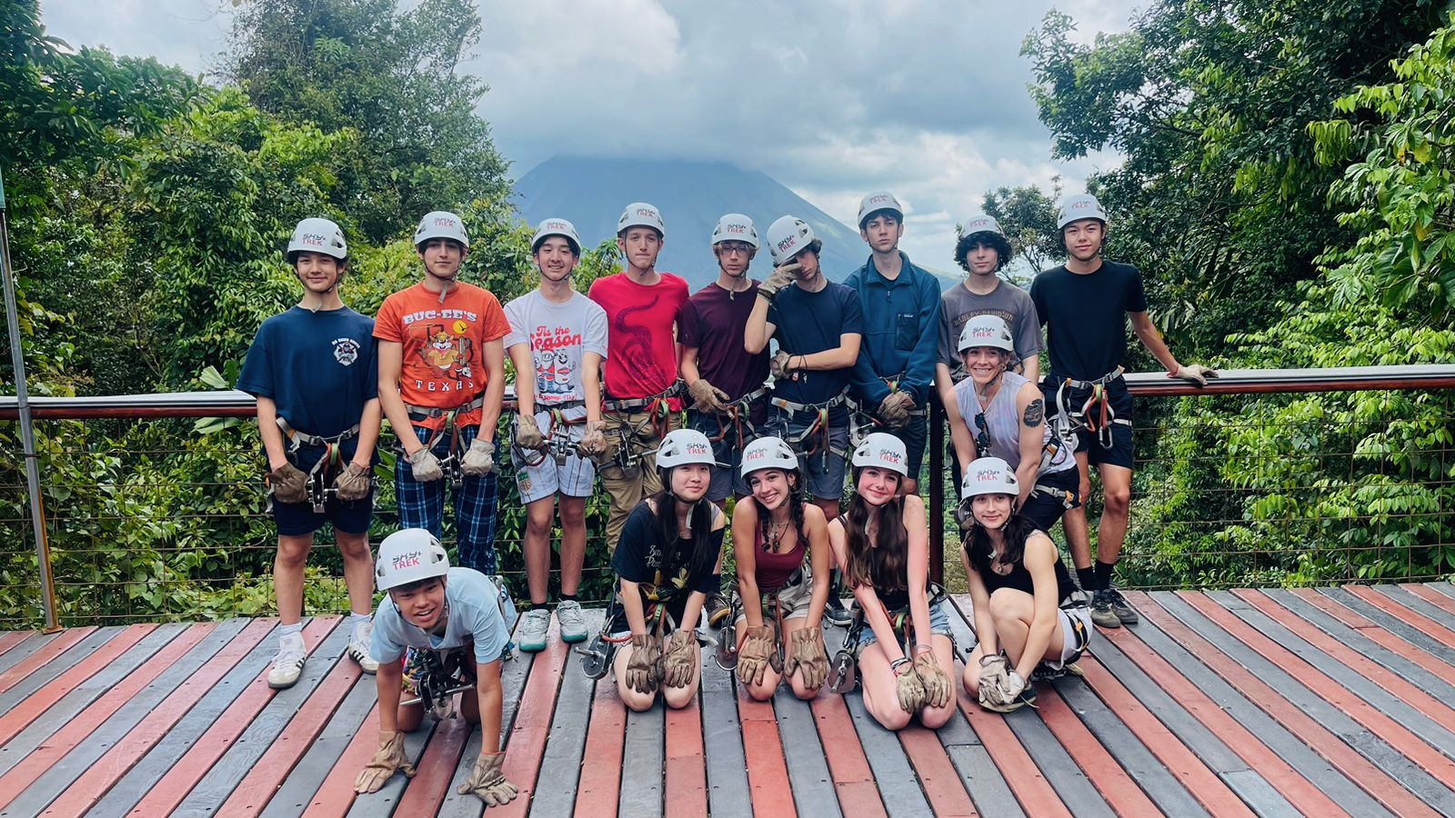 ziplining!