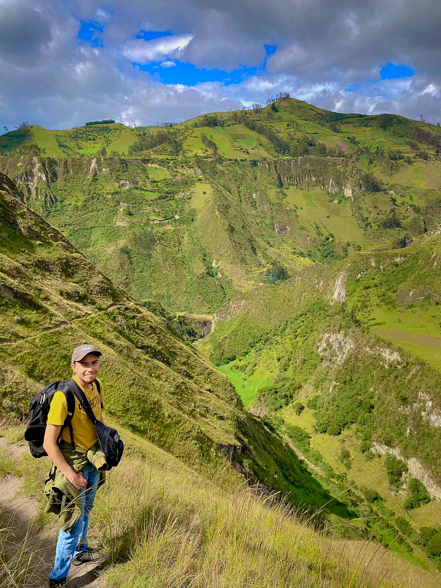 Hiking the Quilotoa loop - spectacular!