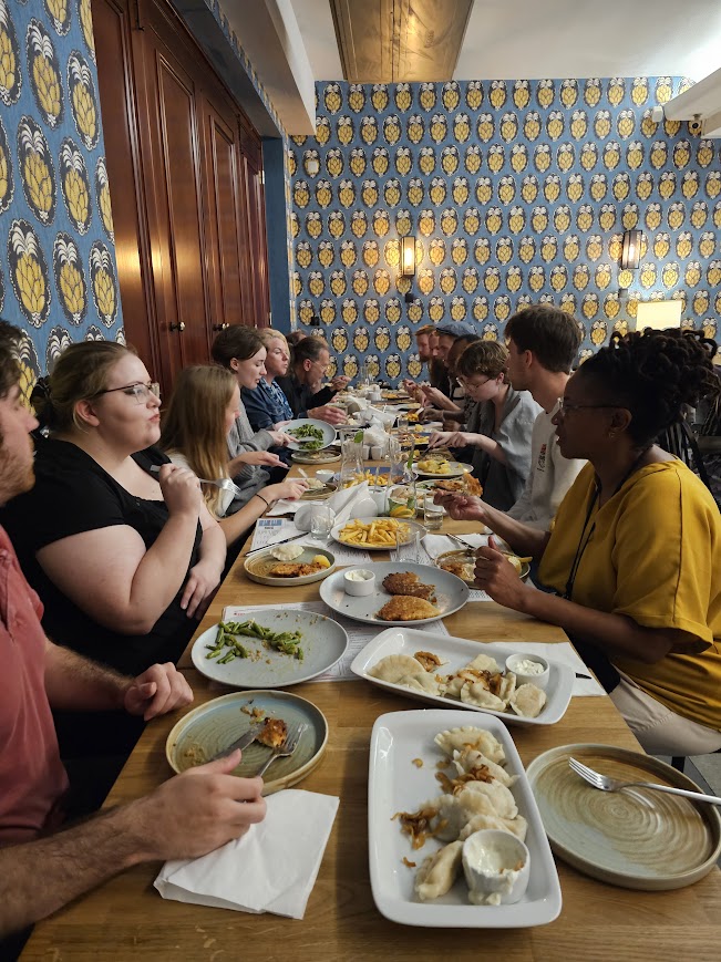 1st day orientation week lunch