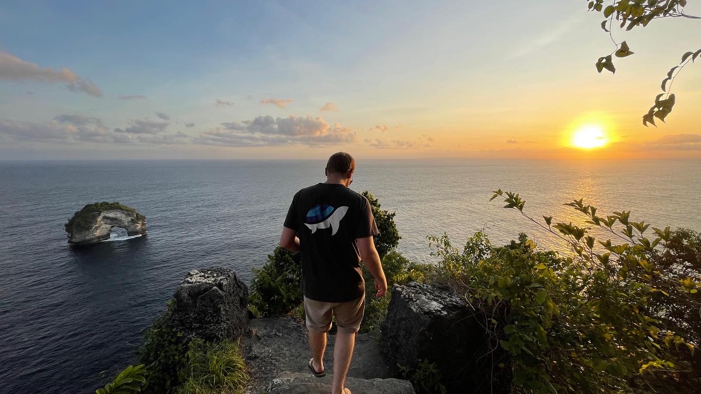 Sunset adventure at Banah cliff :D 