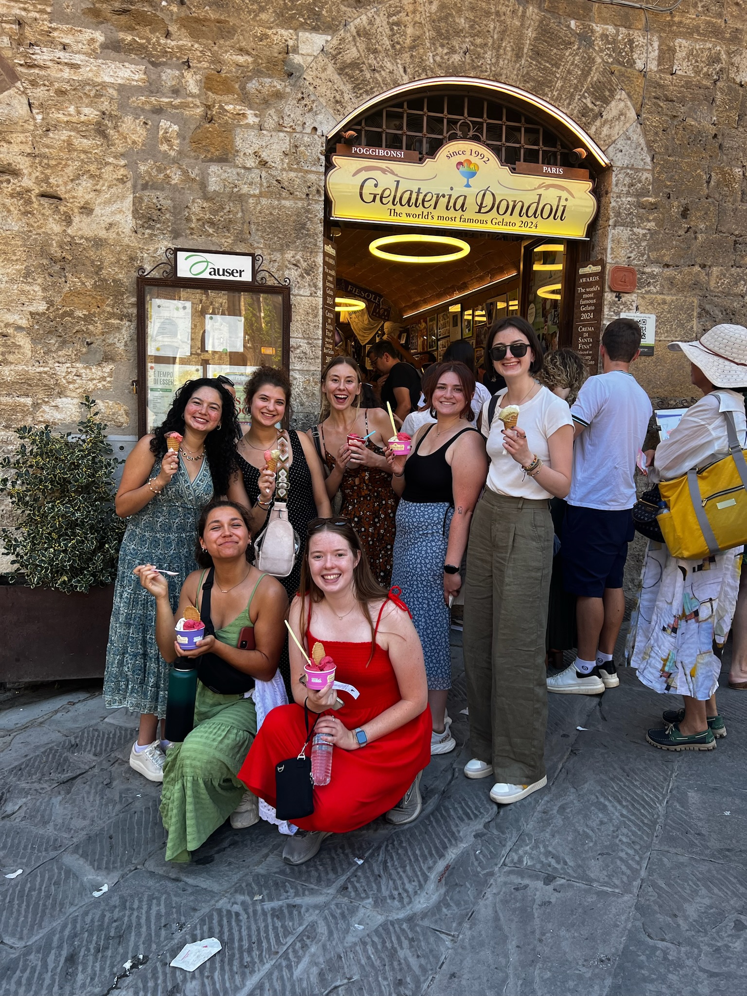 Gelato in San Gimignano 