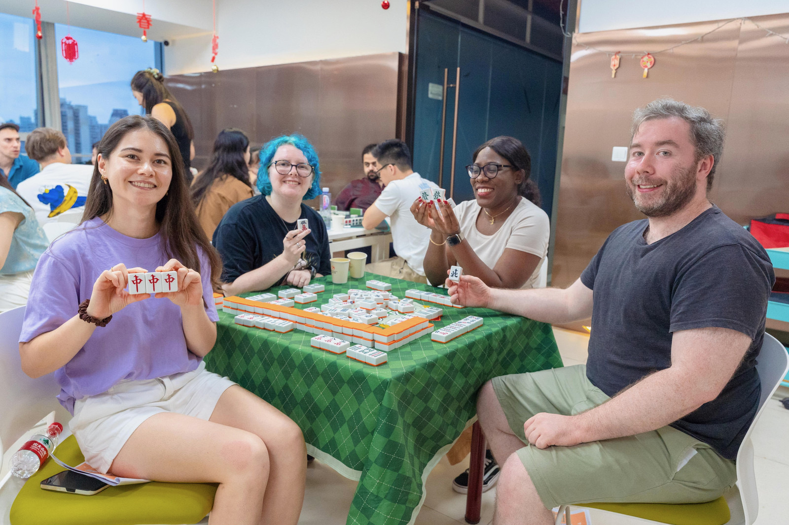 Mahjong activity