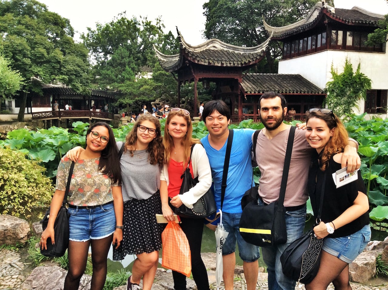 My solid team on GoAbroadChina