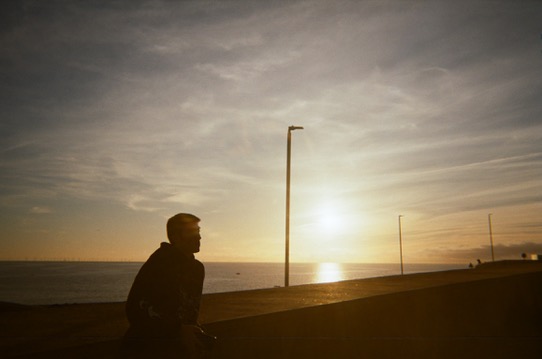 sunset in Brighton