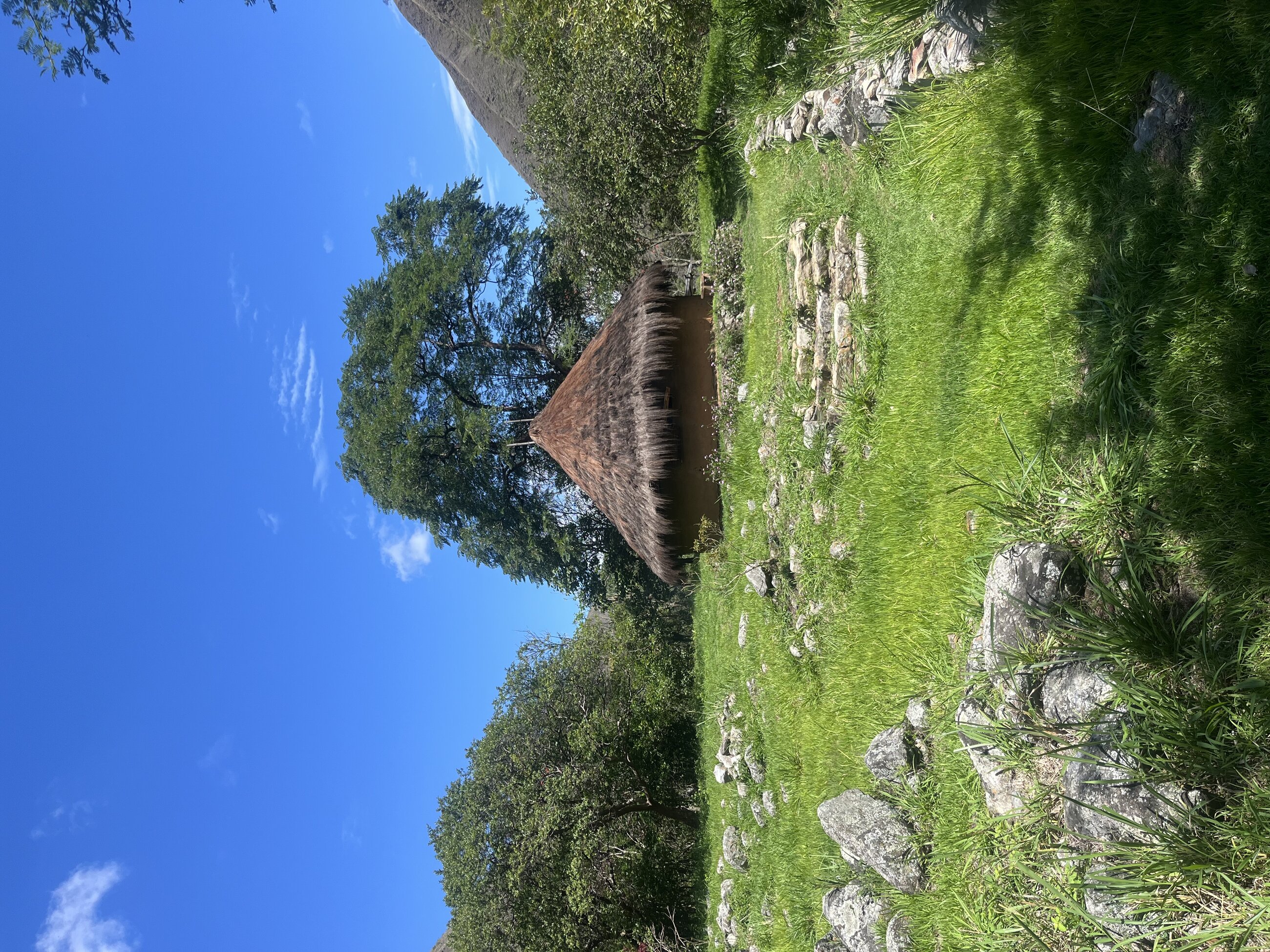 Photo of the spirit hut