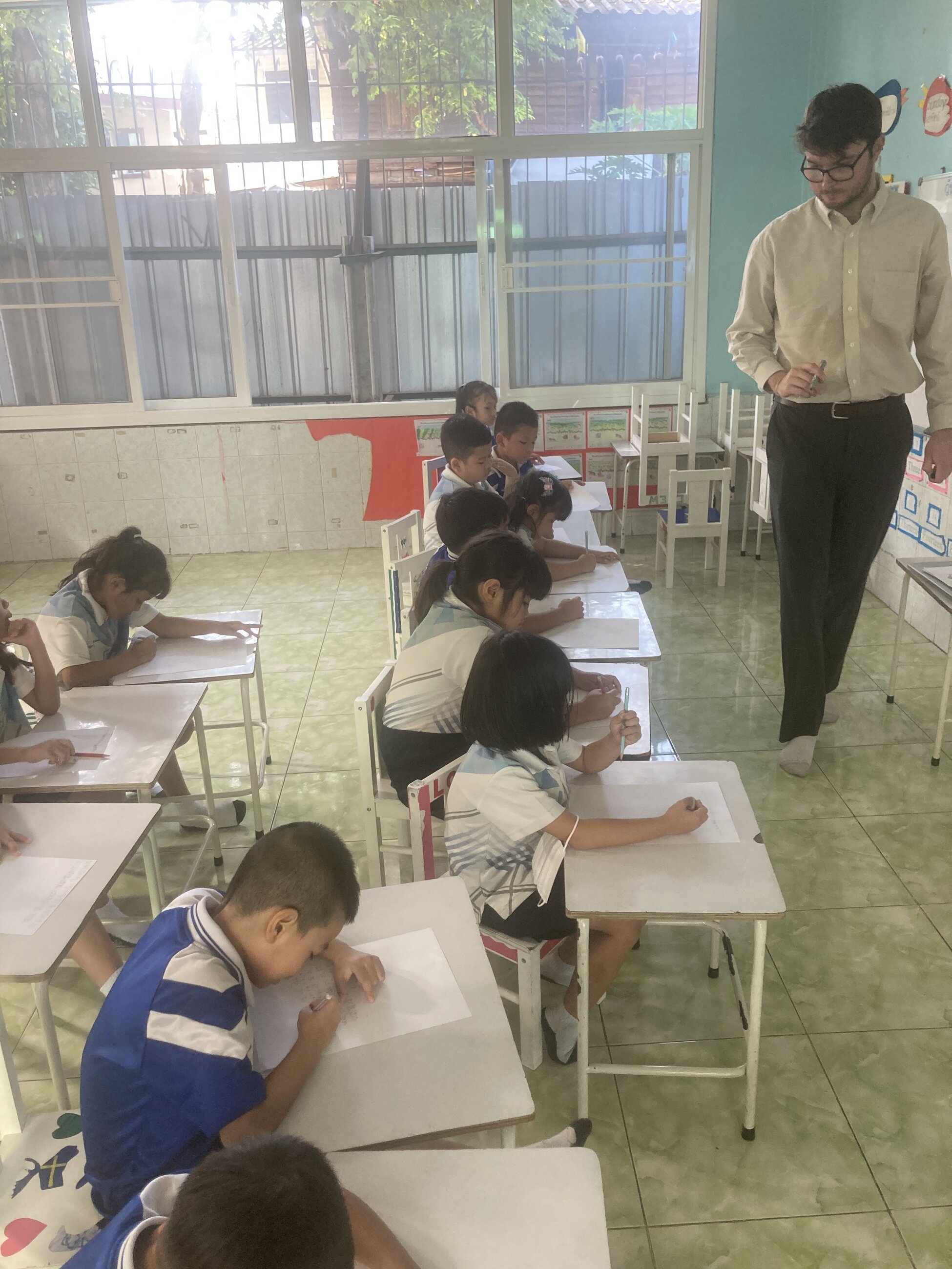 Monitoring a student exercise