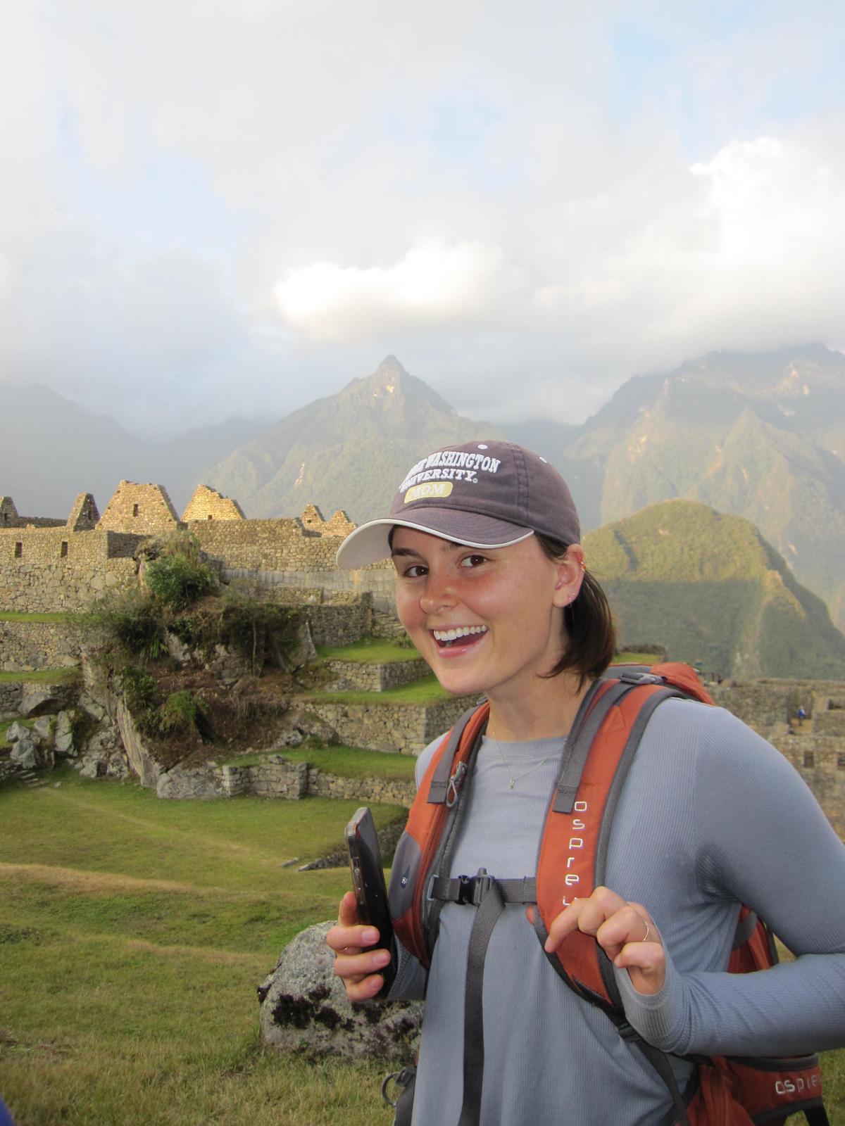 At Machu Picchu!