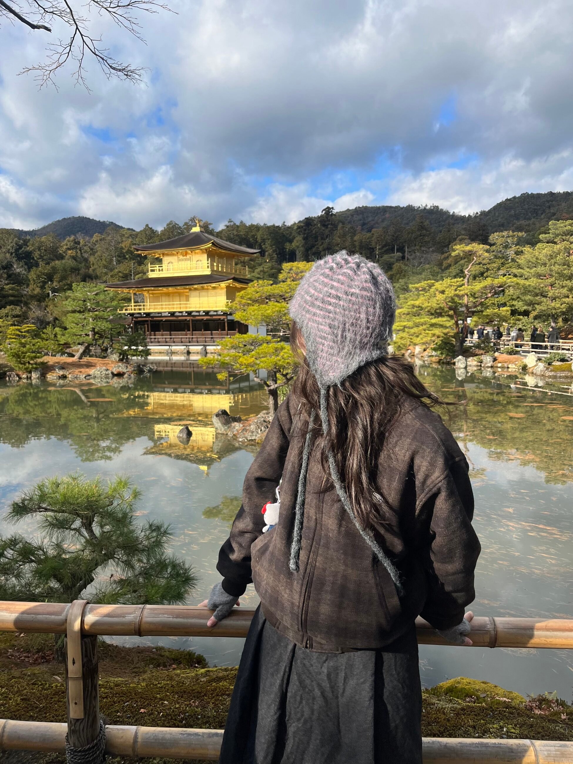 I visited Kinkakuji in Kyoto!