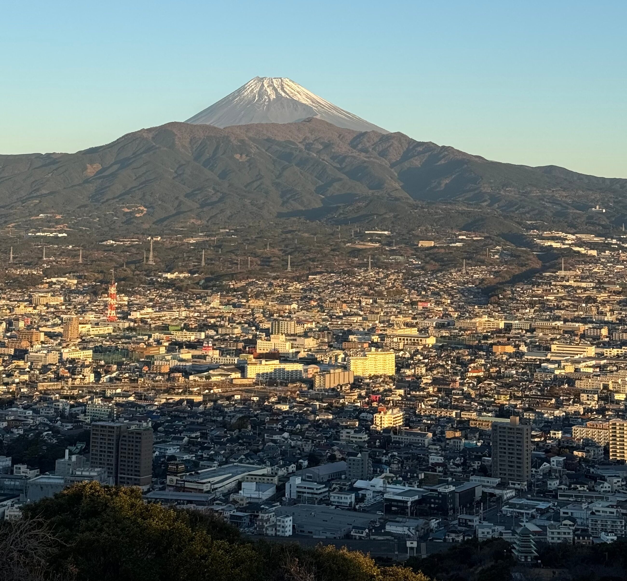 Mt. Fuji at the First Sunrise of the New Year