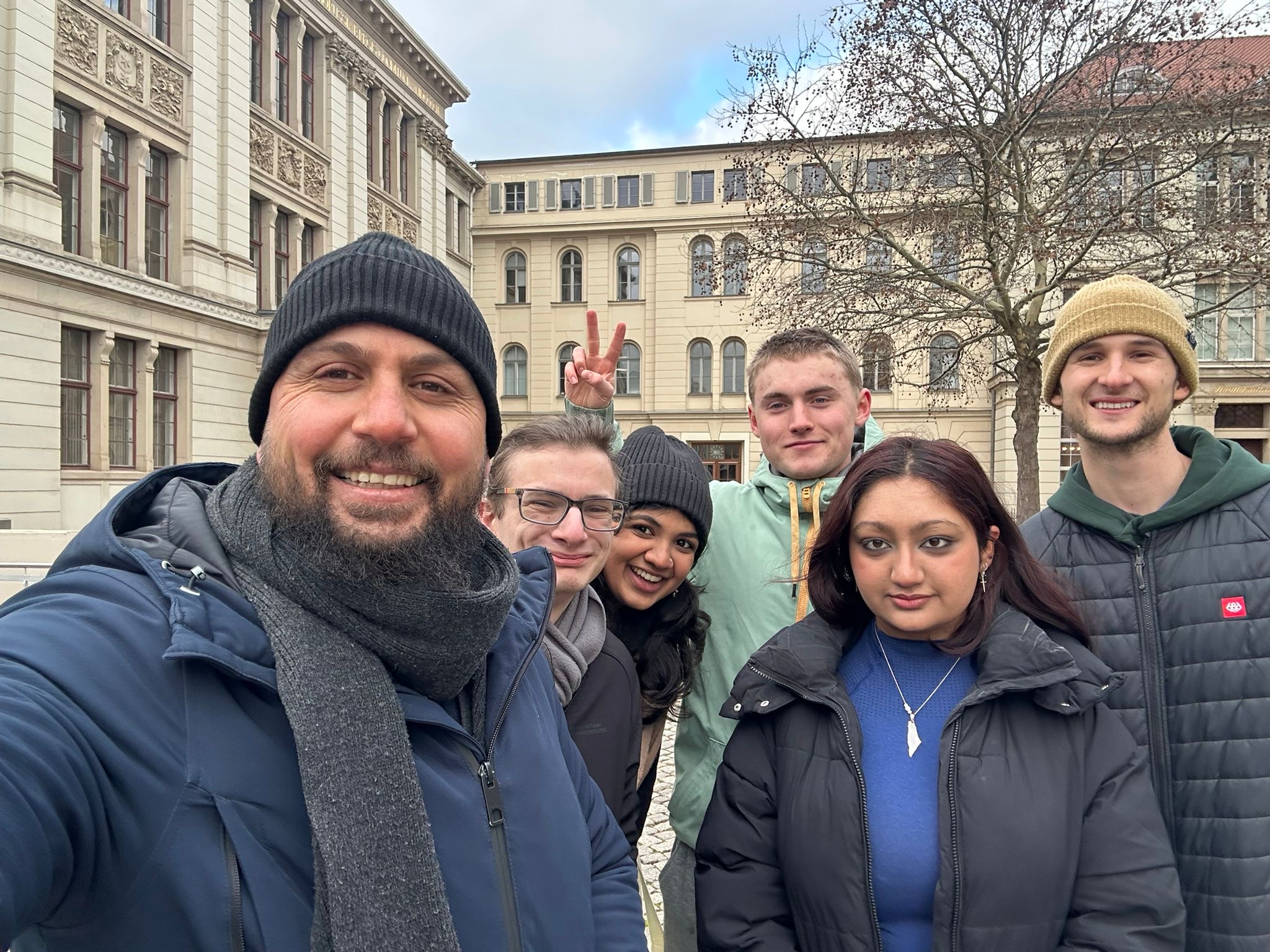 City tour of Halle, Germany