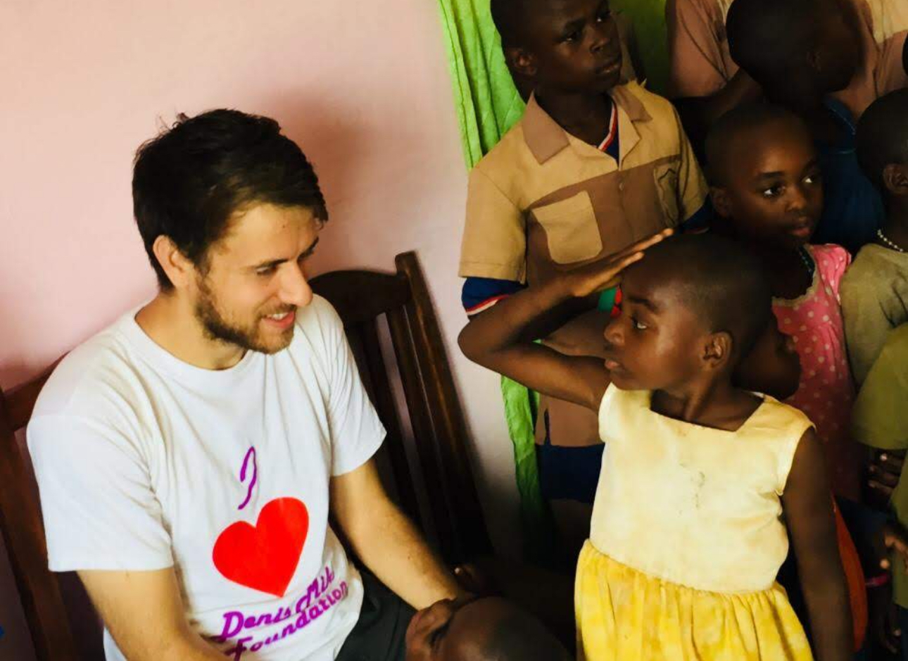 Childcare activities with orphans