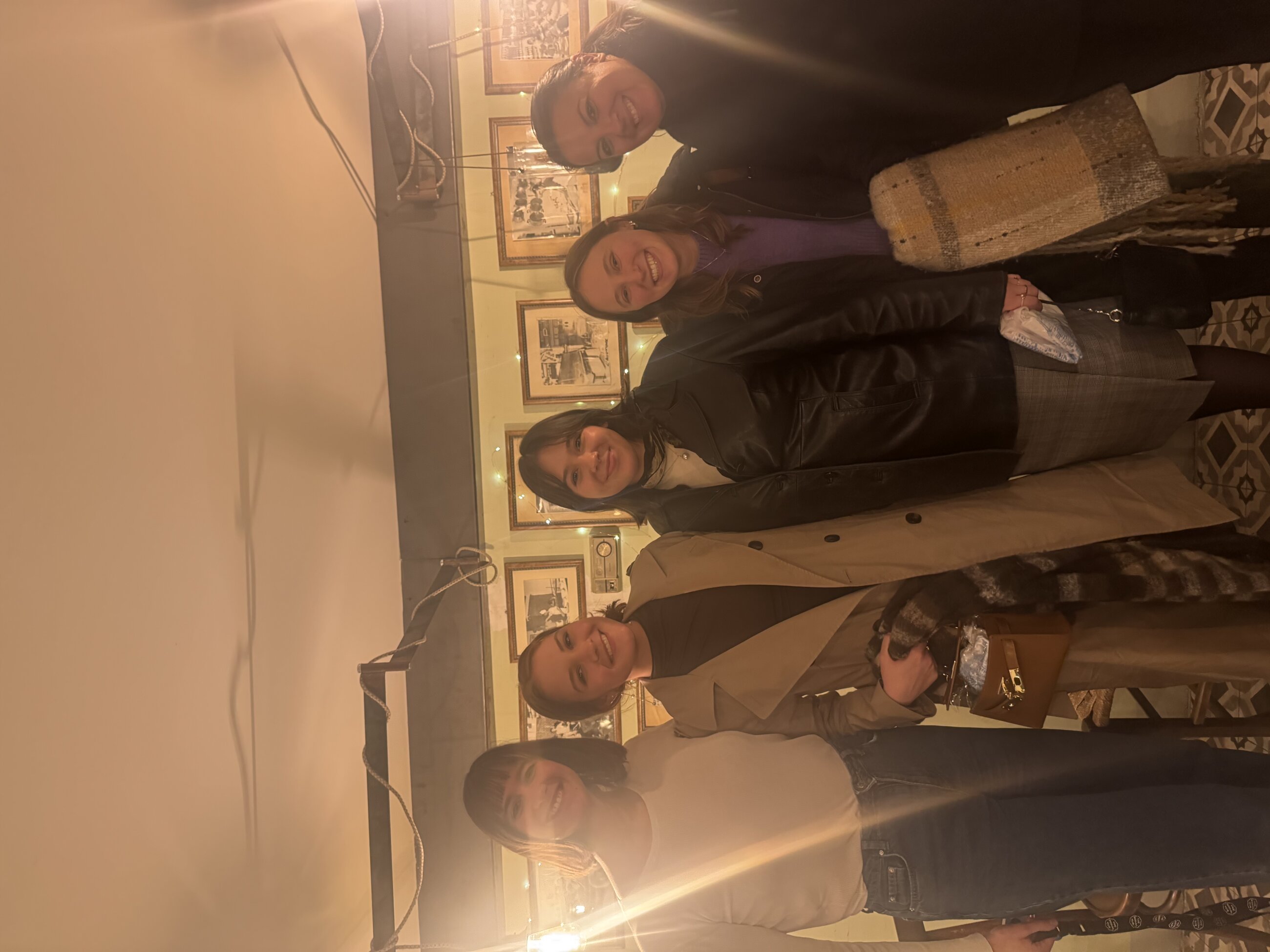 Me and my friends that I met through CIS, and our program directors!