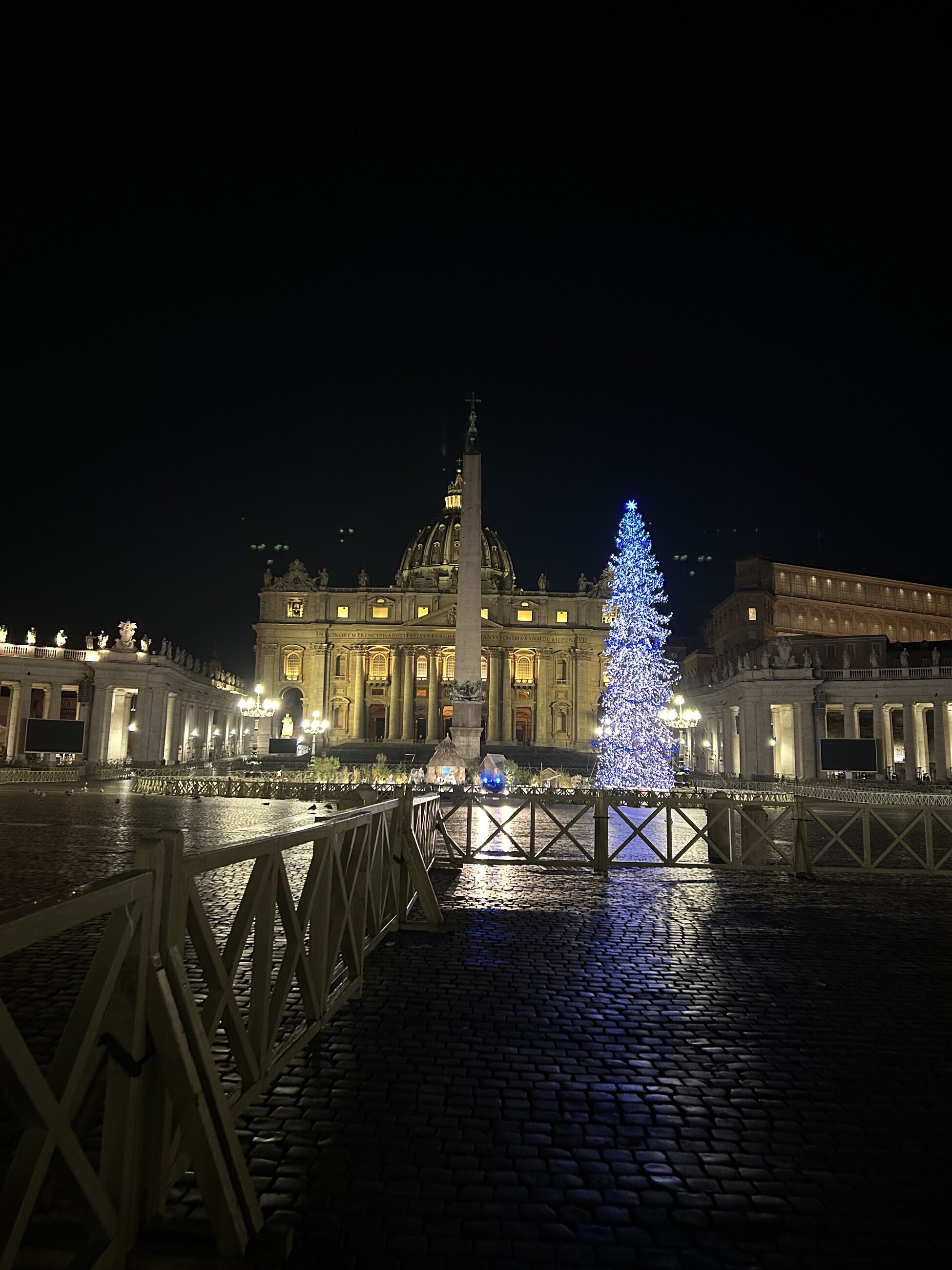 Christmas tree at the Vatican
