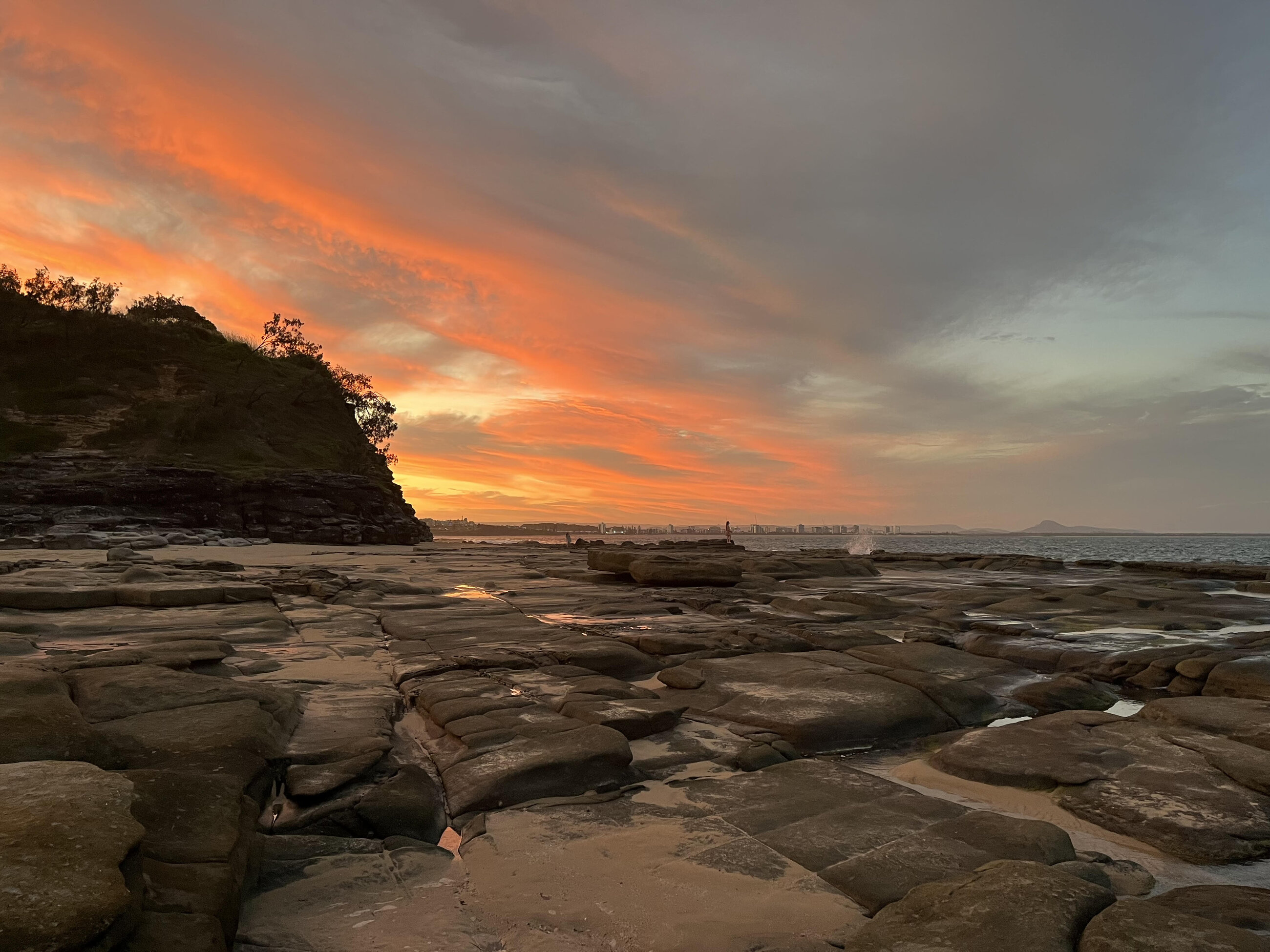 Local shelling spot in the Sunshine Coast, 2 hours north of Gold Coast.