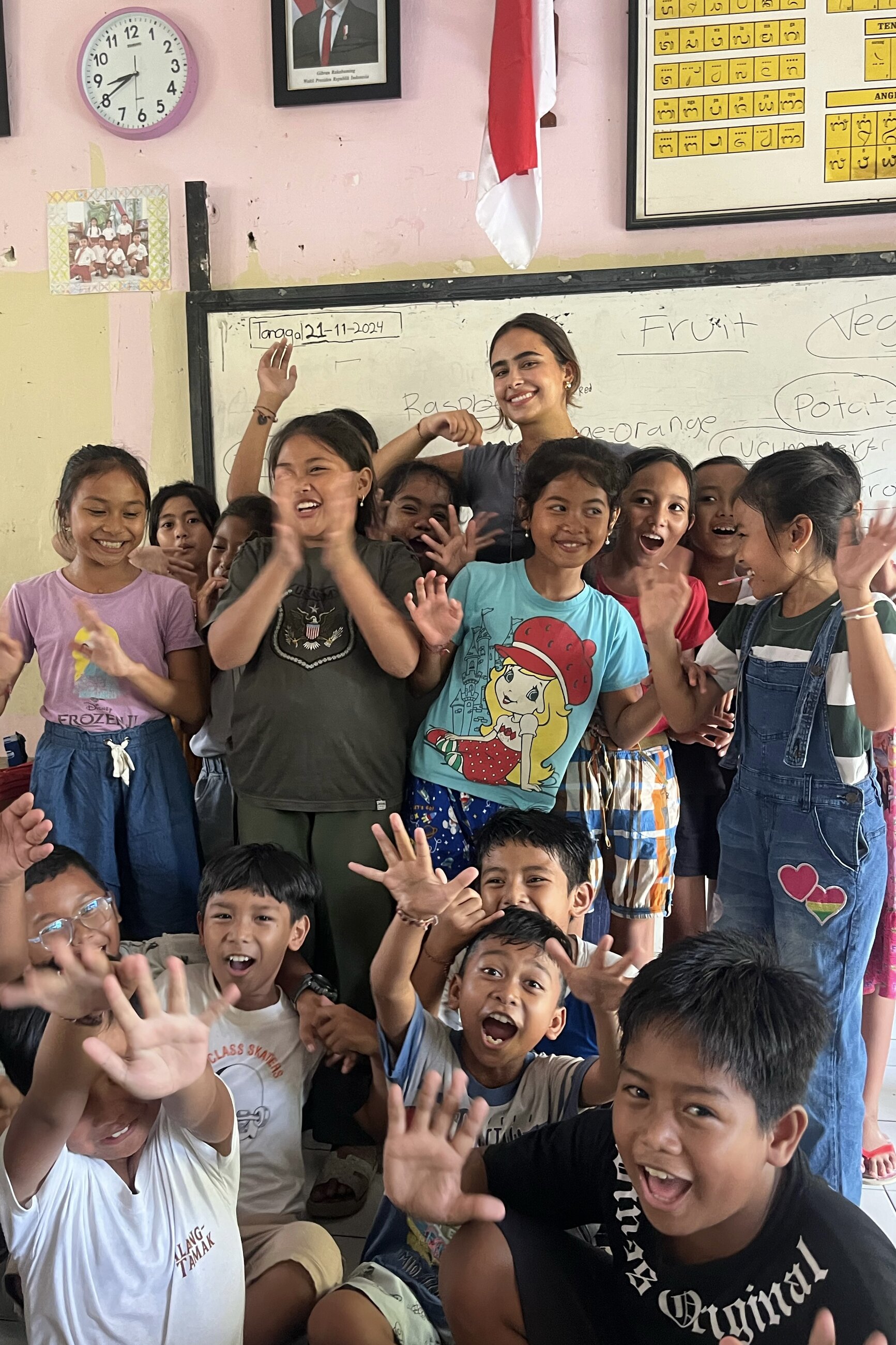 I learned a lot from the kids I teached