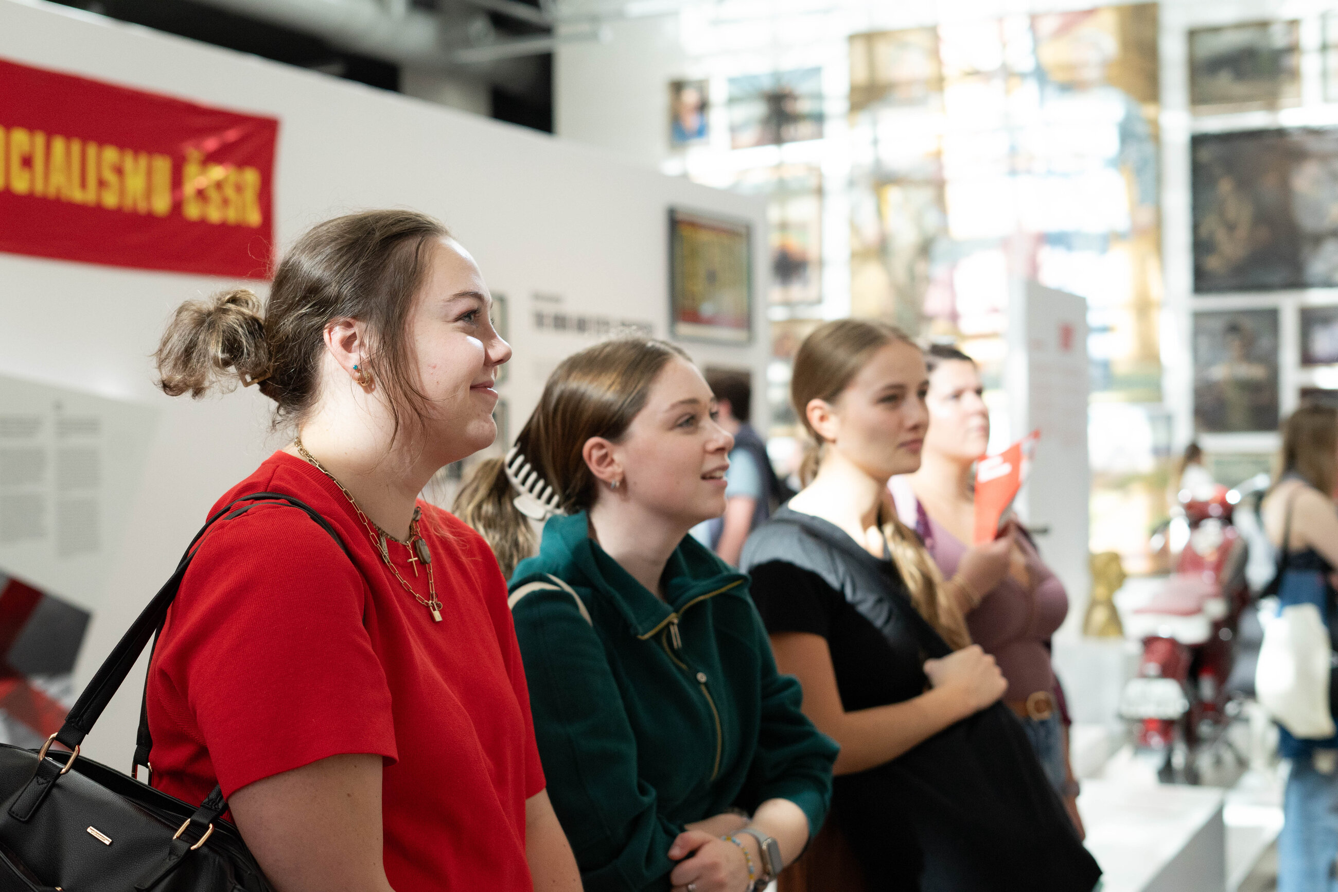 CEA CAPA students at Museum of Communism