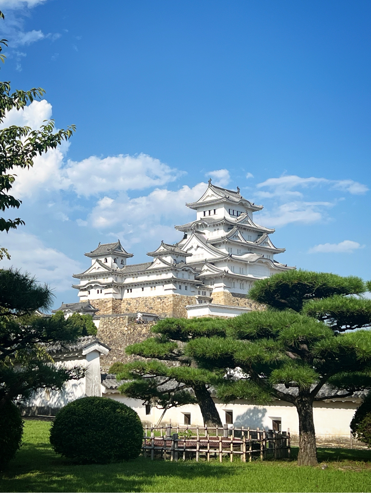 The famous Himeji Castle in Hyogo