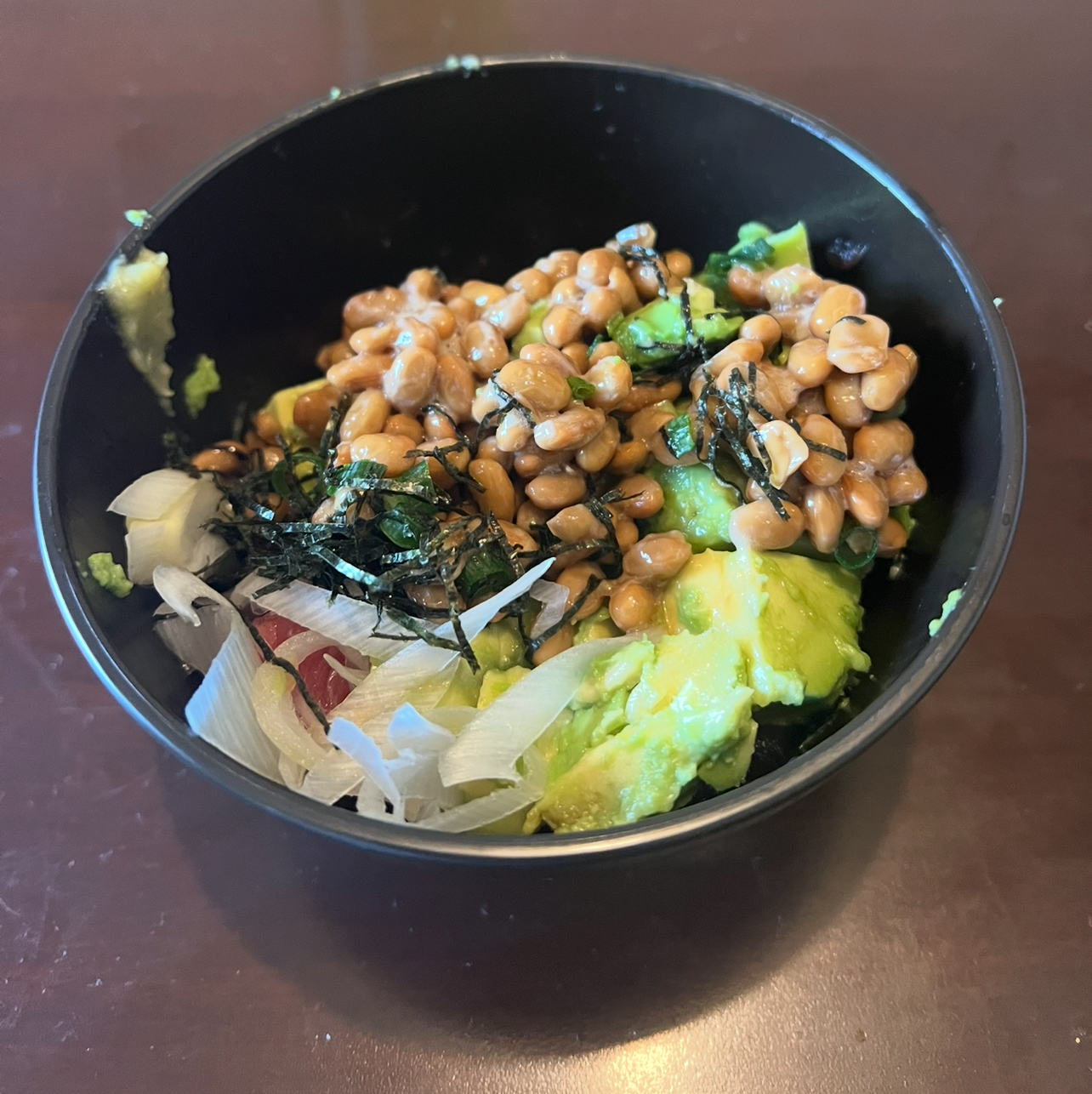 Natto- Fermented soybeans famous in Ibaraki, Prefecture.