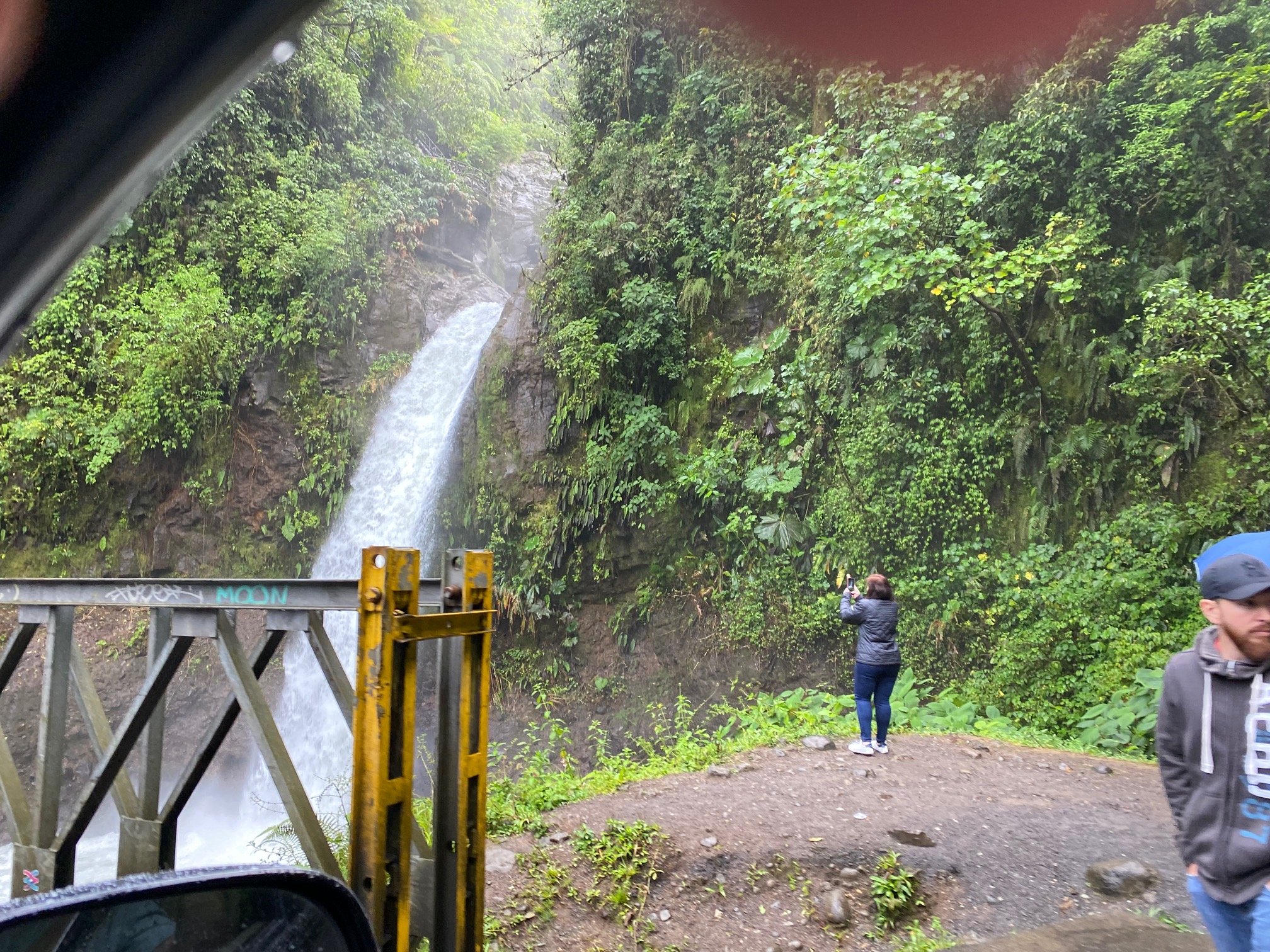 One of the waterfalls to visit