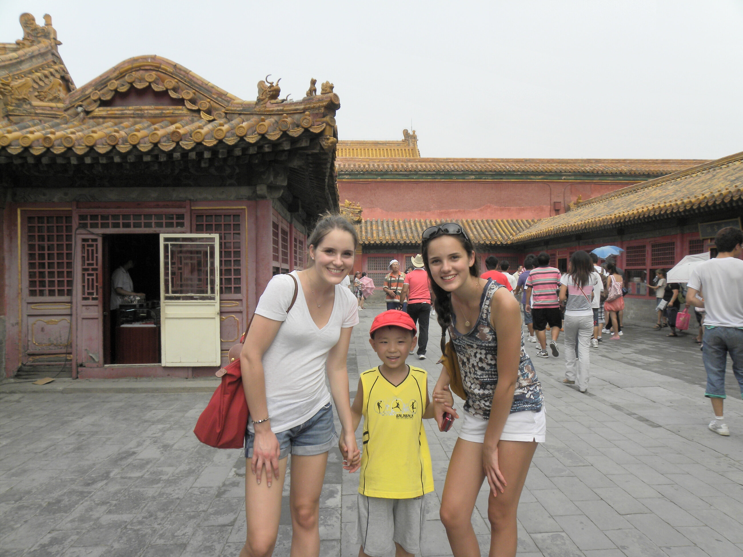 With our little brother