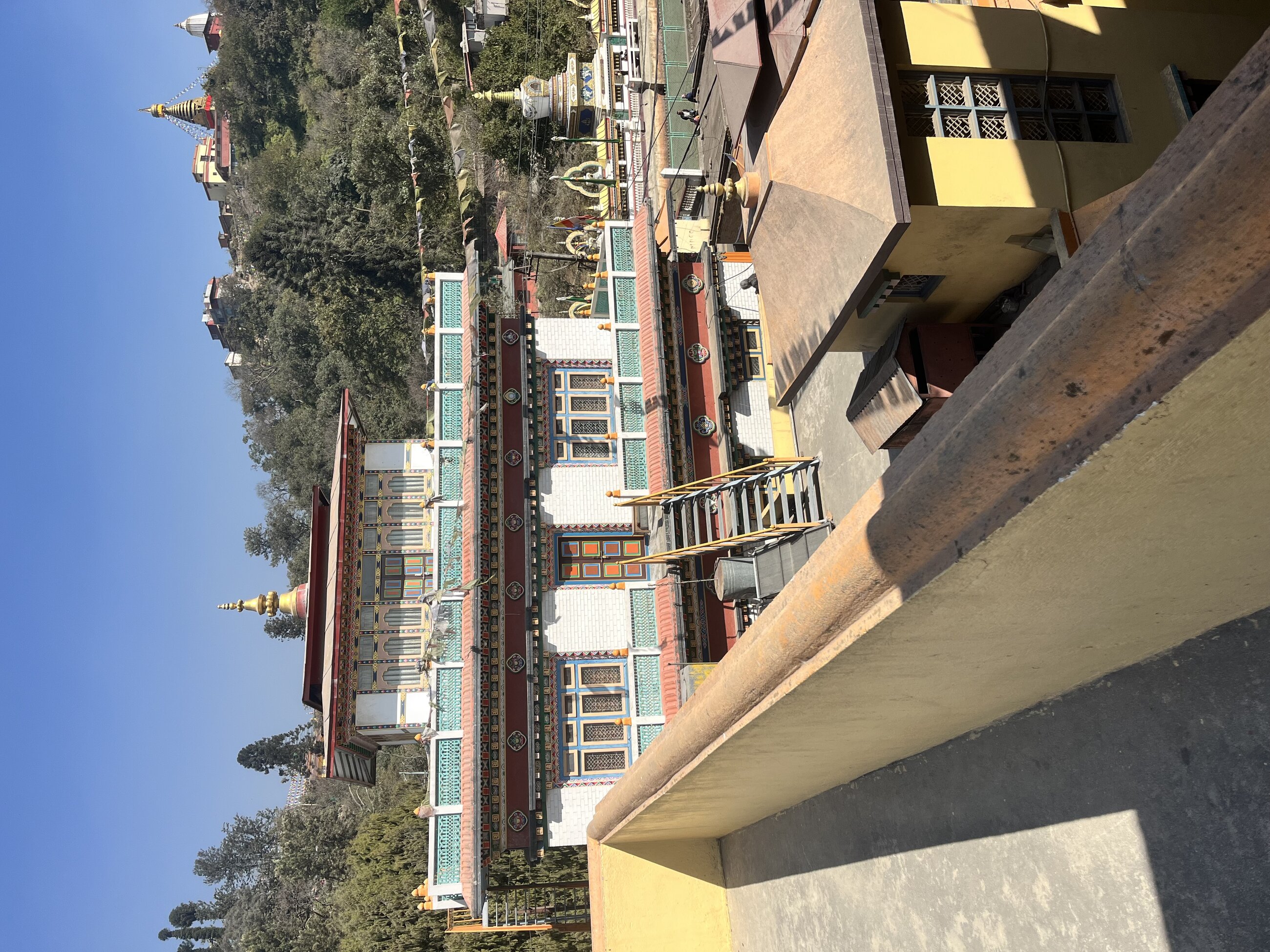 Monastery from roof