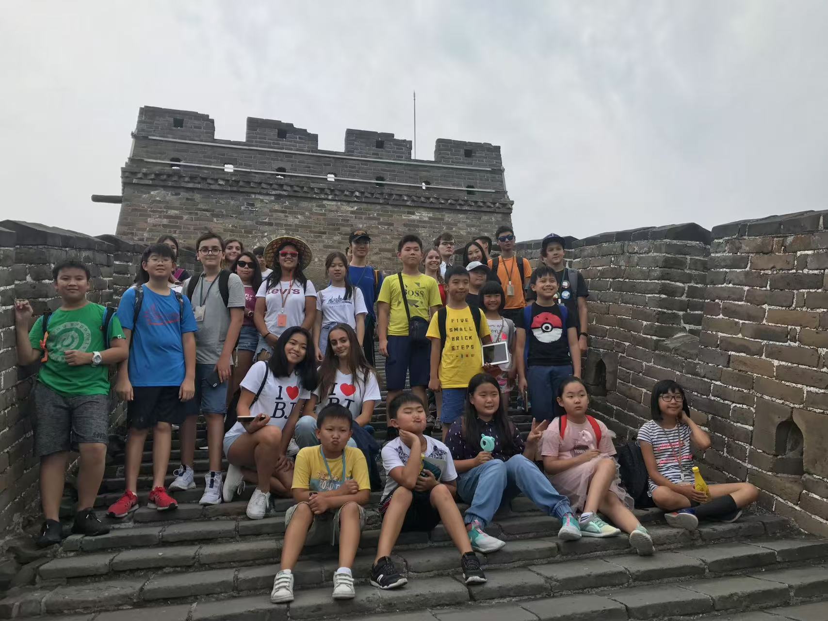 Great Wall Group Photo