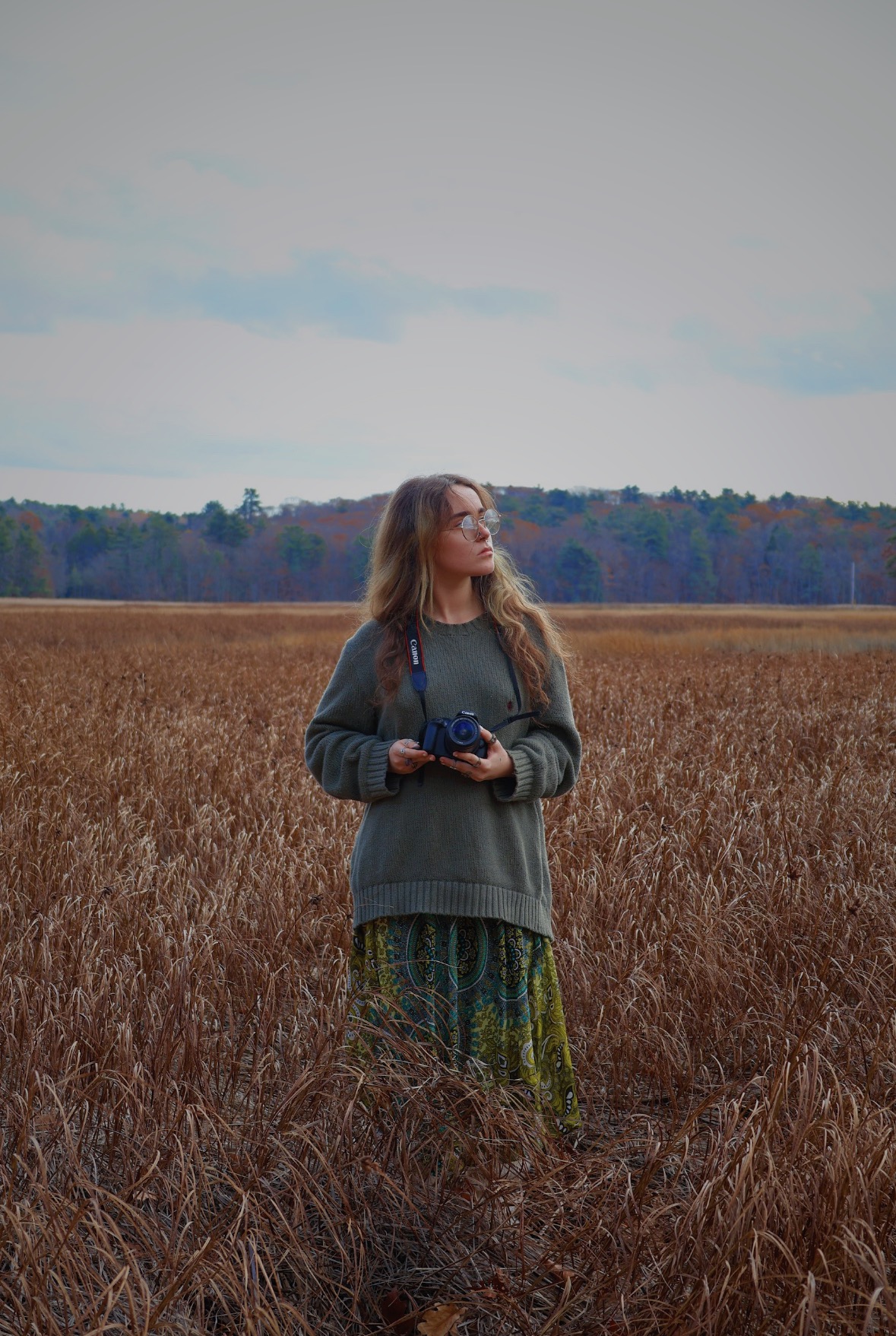 Beautiful Maine marshes in the fall
