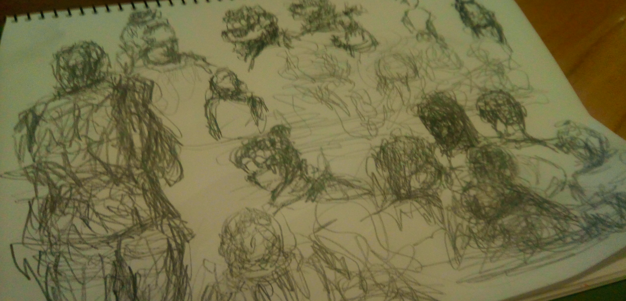 Drawing outside