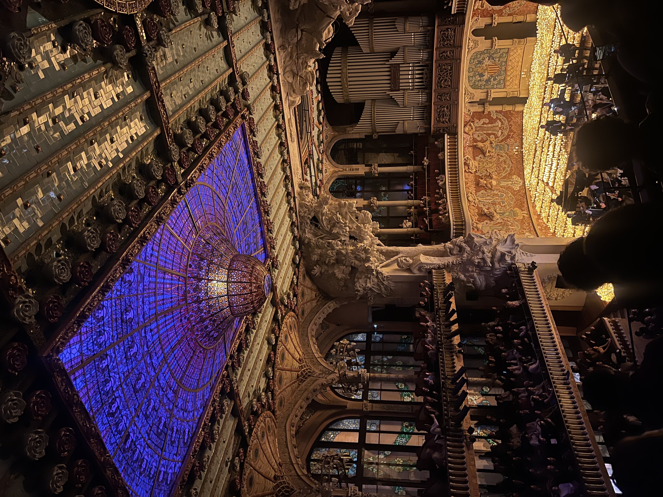 Candlelight concert at palau de la música catalana