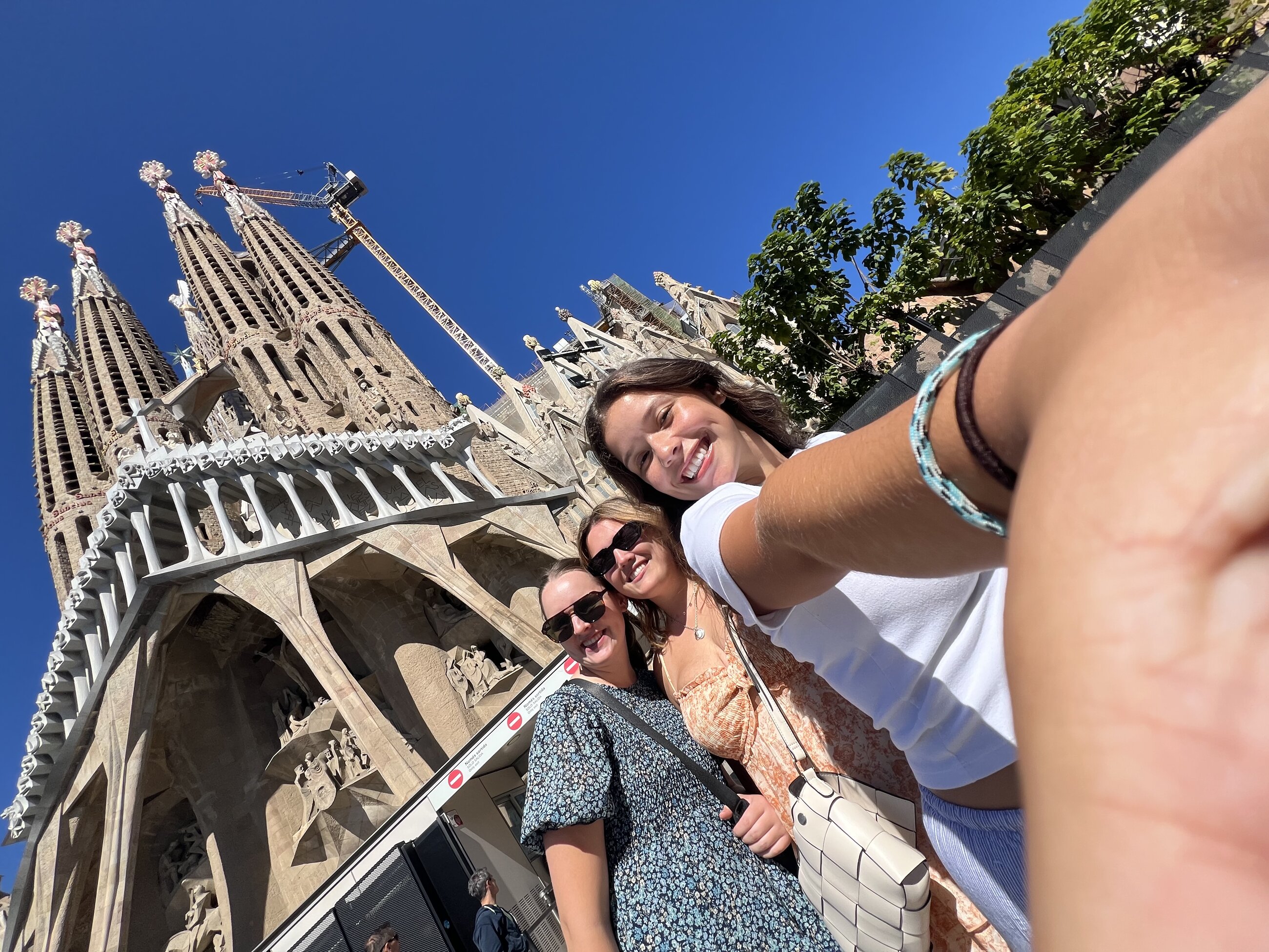 La Sagrada Familia, this city is filled with beautiful architecture!