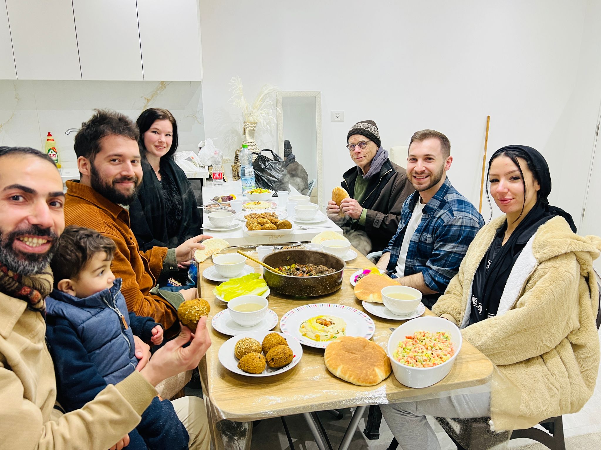 Iftar with my host family