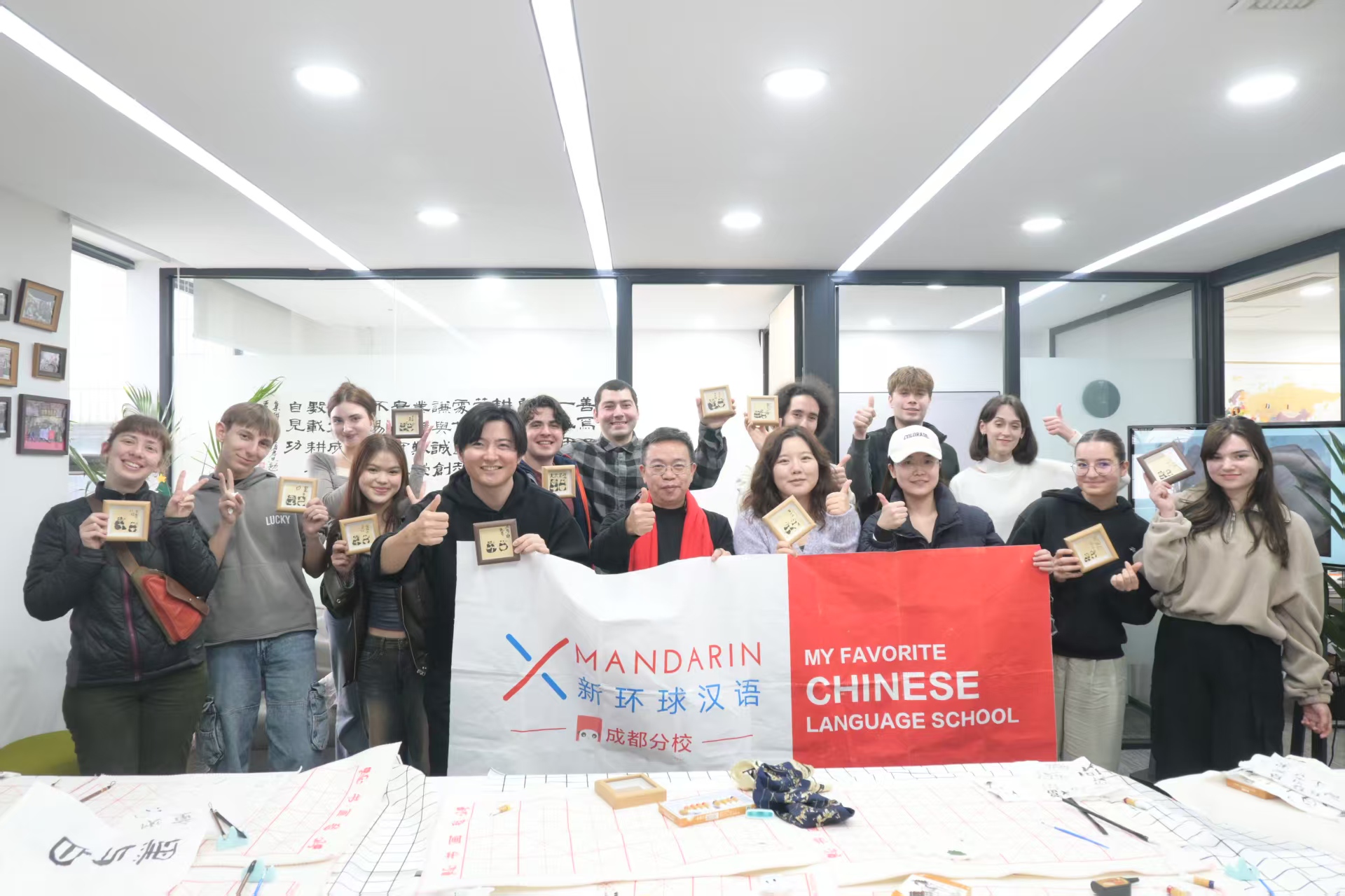 When I joined the Chinese Painting Event at XMandarin
